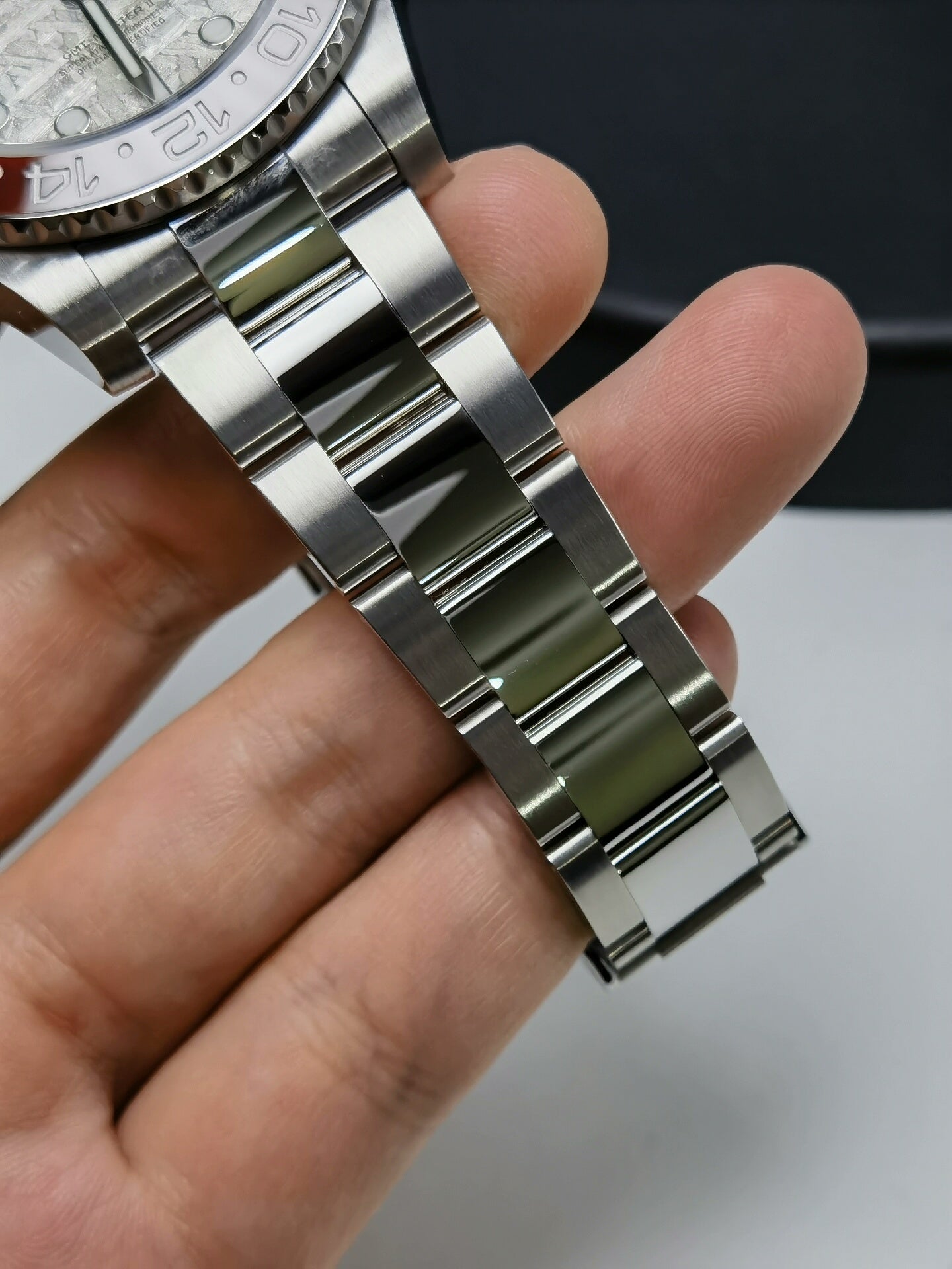 Rolex GMT-Master II 126719BLRO White Gold Meteorite Dial “Pepsi” Watch