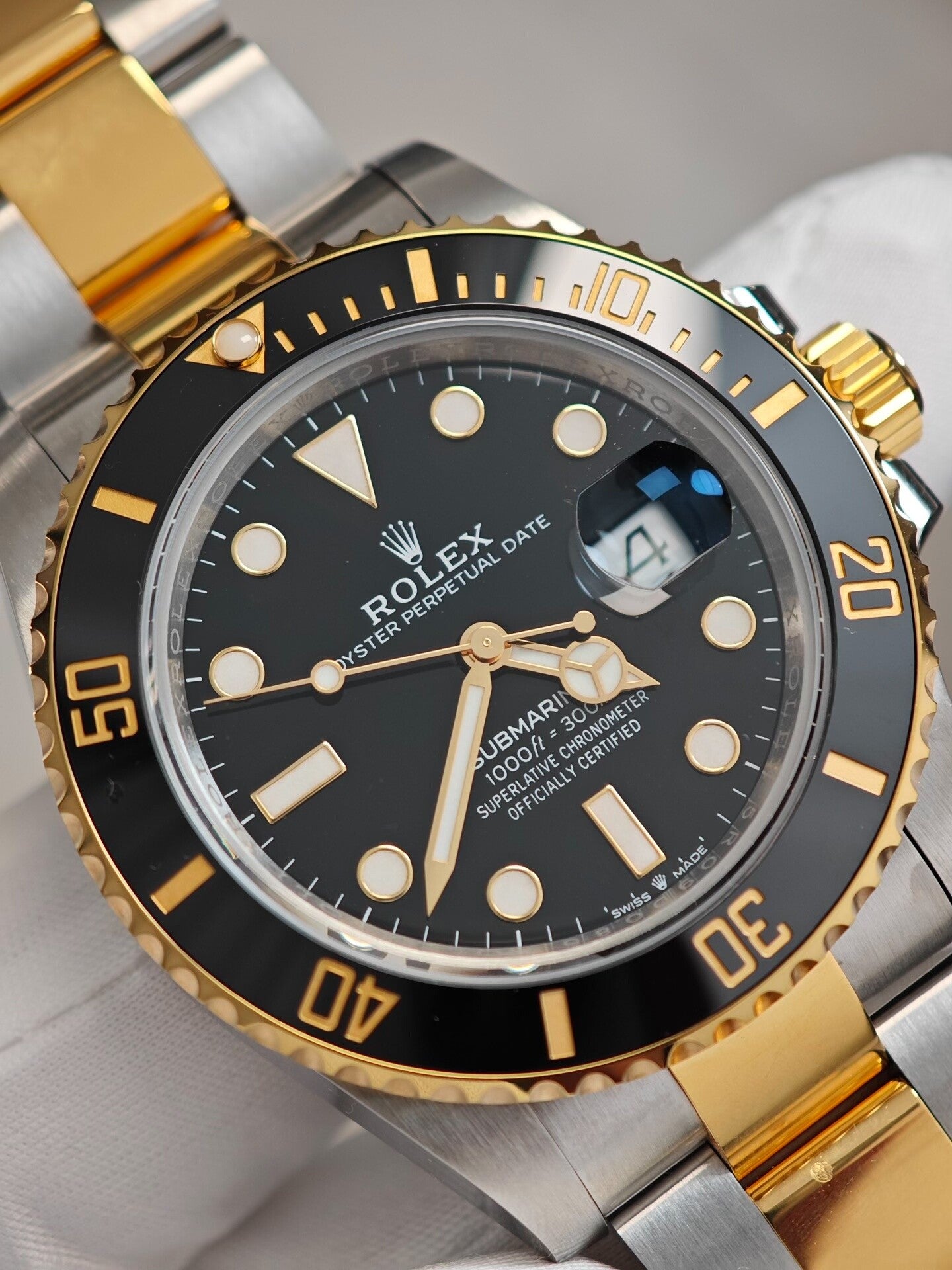 Rolex Submariner Date 126613LN – Oystersteel & 18K Yellow Gold Watch