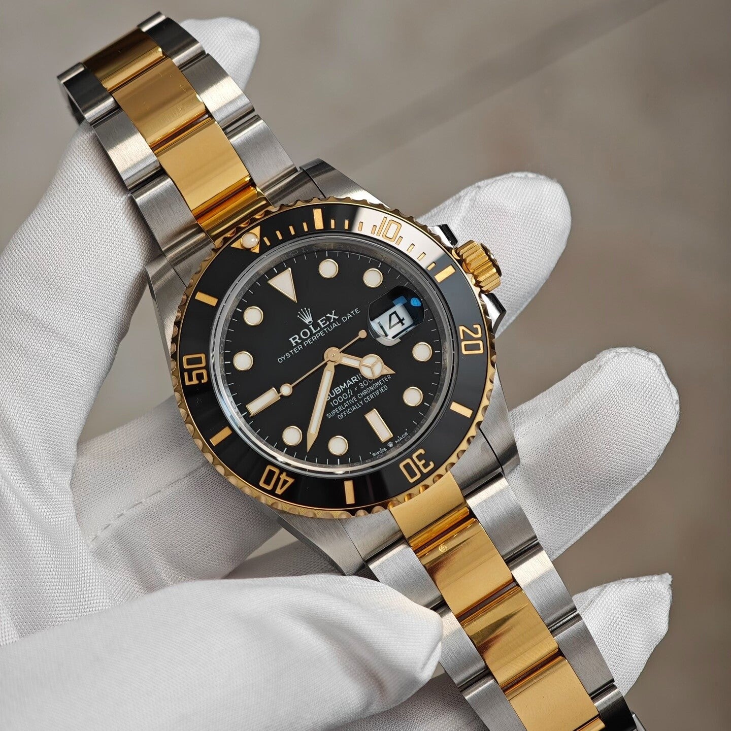 Rolex Submariner Date 126613LN – Oystersteel & 18K Yellow Gold Watch