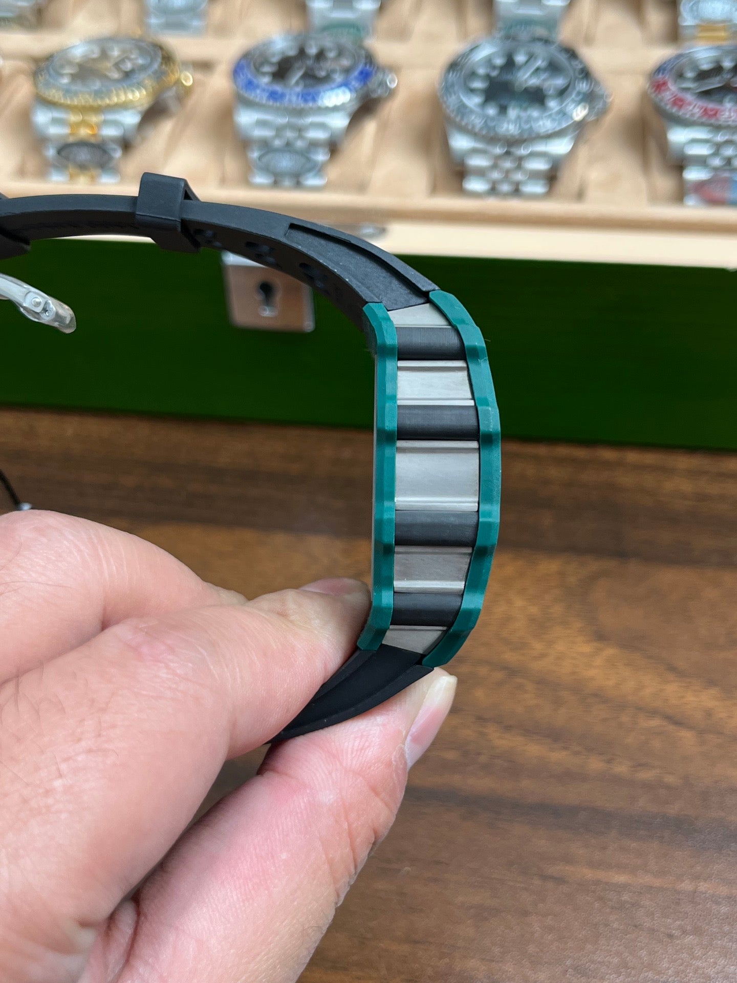 Richard Mille RM 21-02 Tourbillon Aérodyne Green Quartz TPT