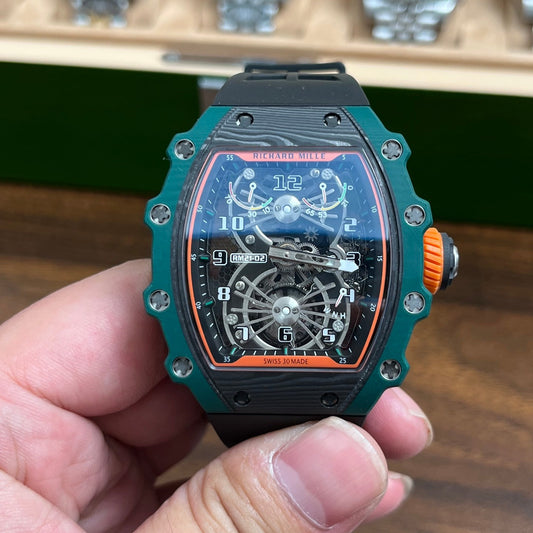 Richard Mille RM 21-02 Tourbillon Aérodyne Green Quartz TPT