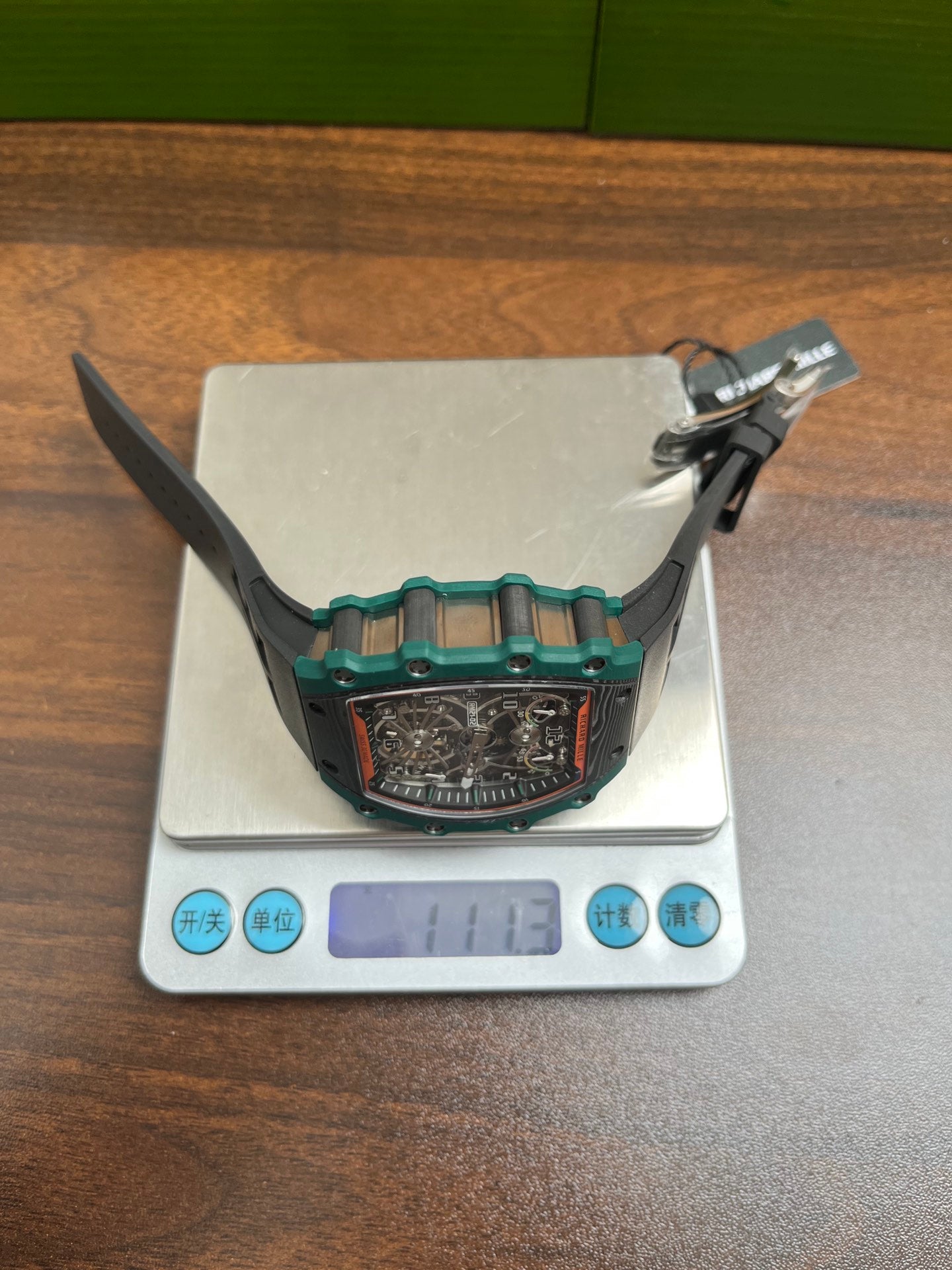 Richard Mille RM 21-02 Tourbillon Aérodyne Green Quartz TPT