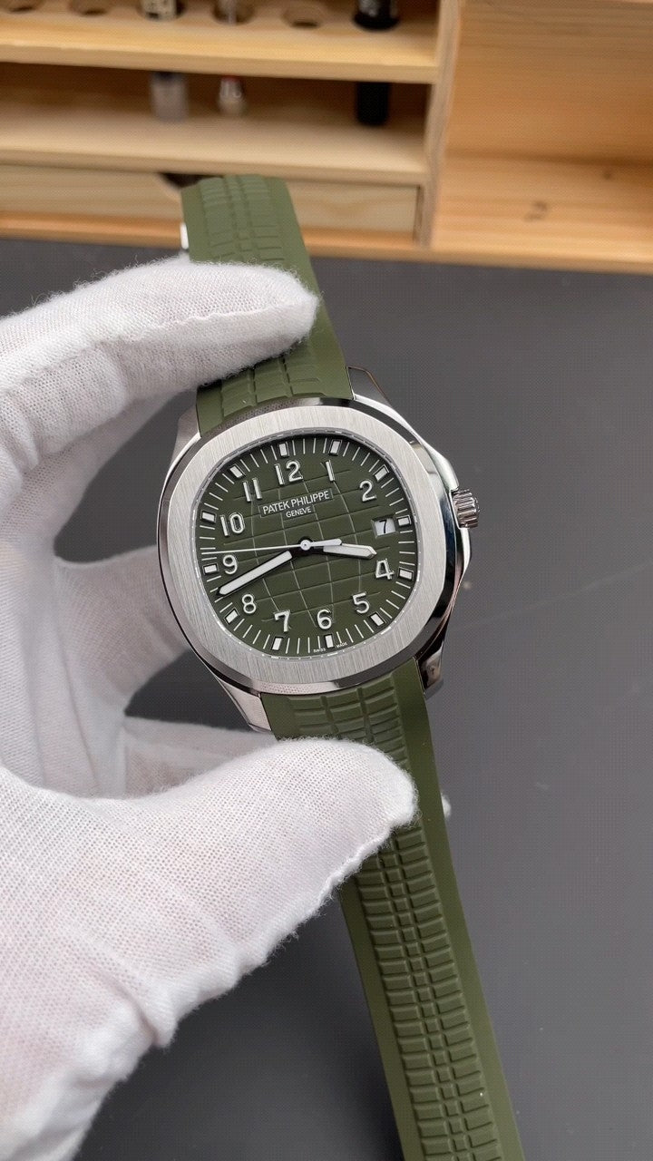 Patek Philippe Aquanaut Jumbo 5168G Khaki Green