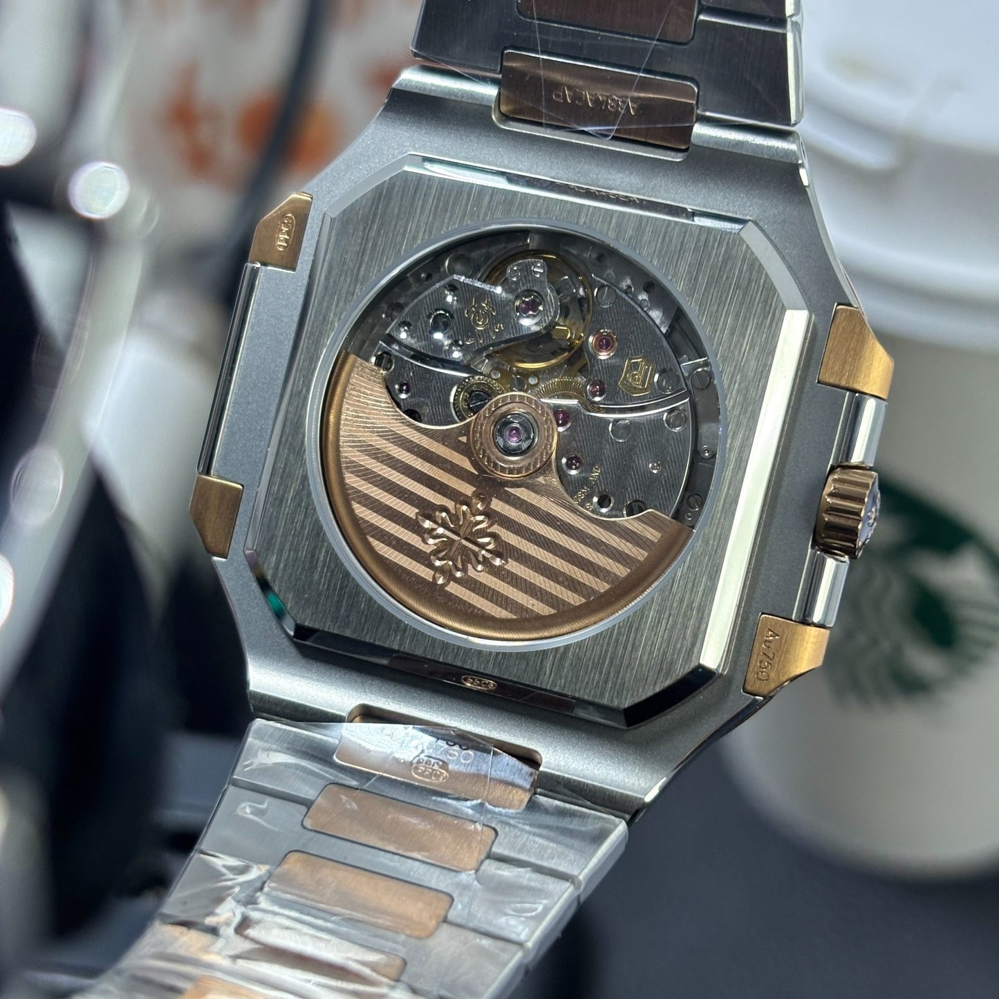 Patek Philippe Cubitus 5821/1AR Blue Dial Two-Tone