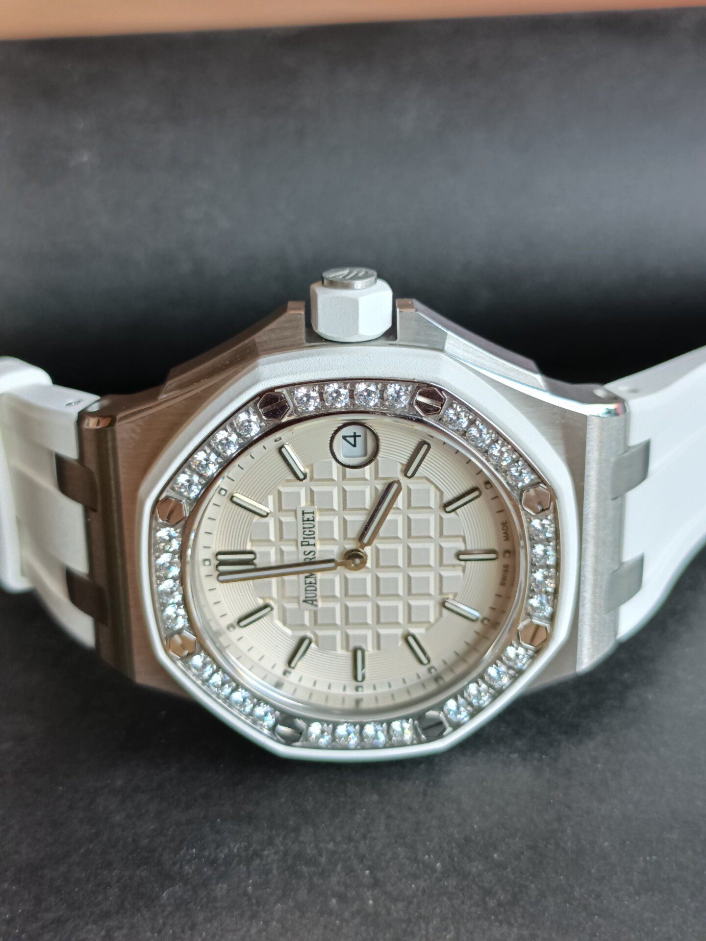 Audemars Piguet Royal Oak Offshore 67540SK Ladies Diamond Watch