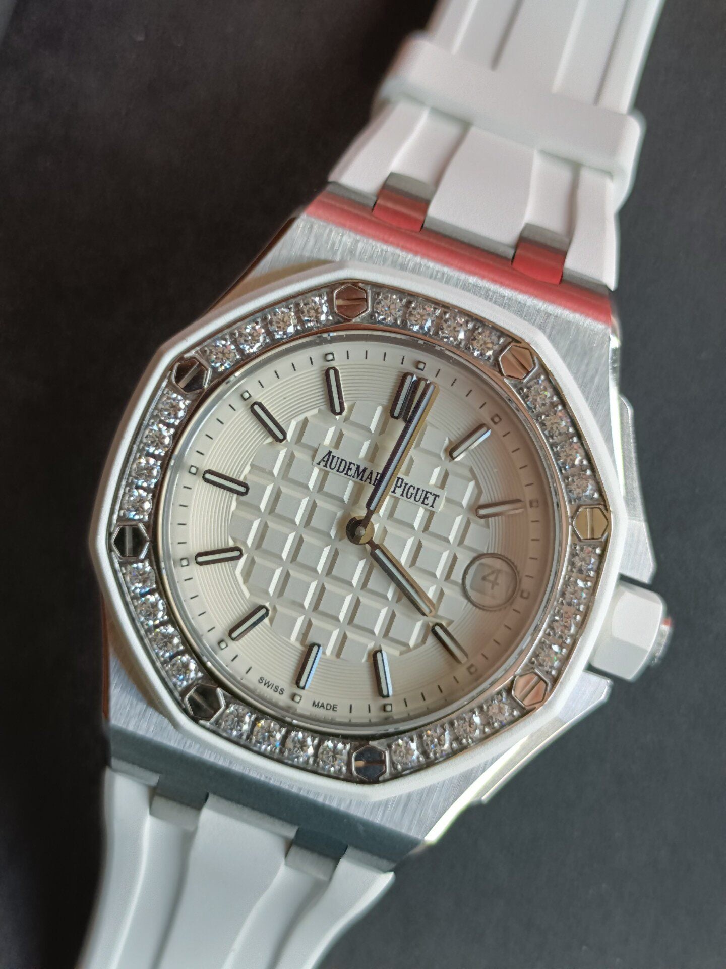 Audemars Piguet Royal Oak Offshore 67540SK Ladies Diamond Watch