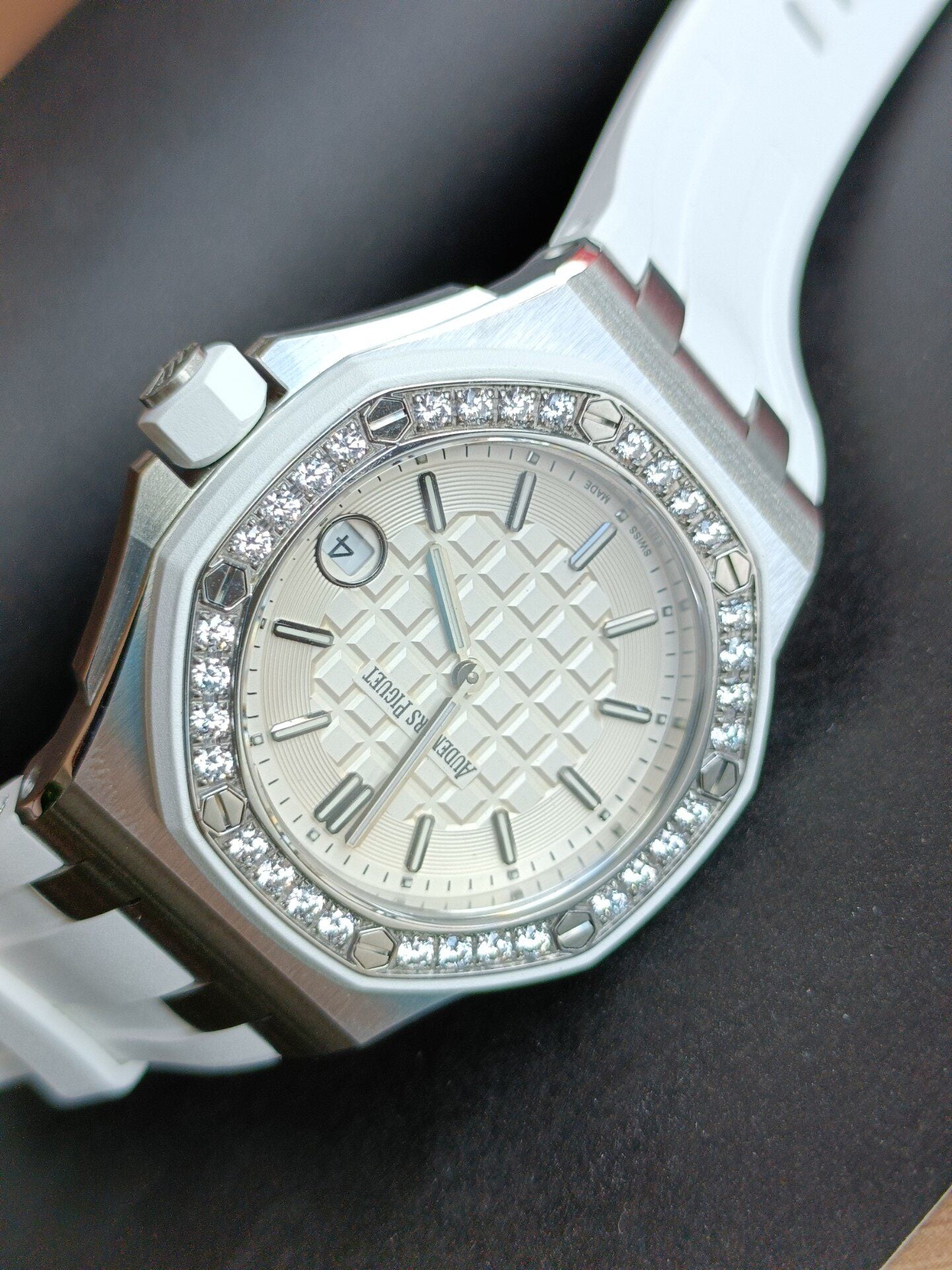 Audemars Piguet Royal Oak Offshore 67540SK Ladies Diamond Watch
