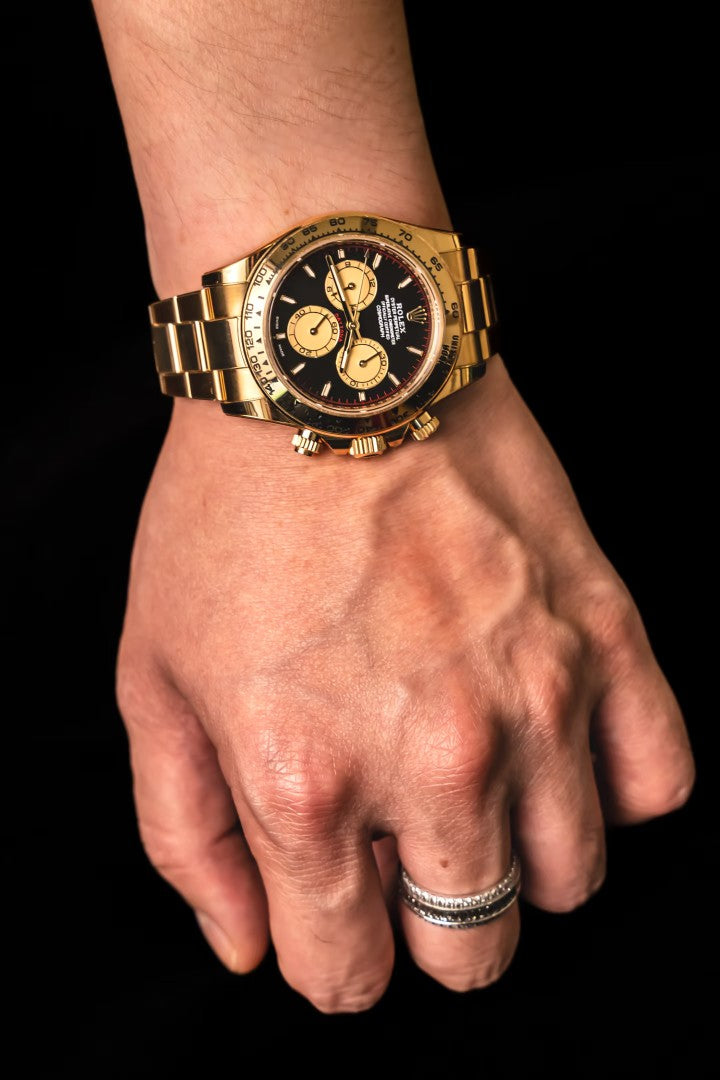 Rolex Daytona 126508 Yellow Gold Black Dial