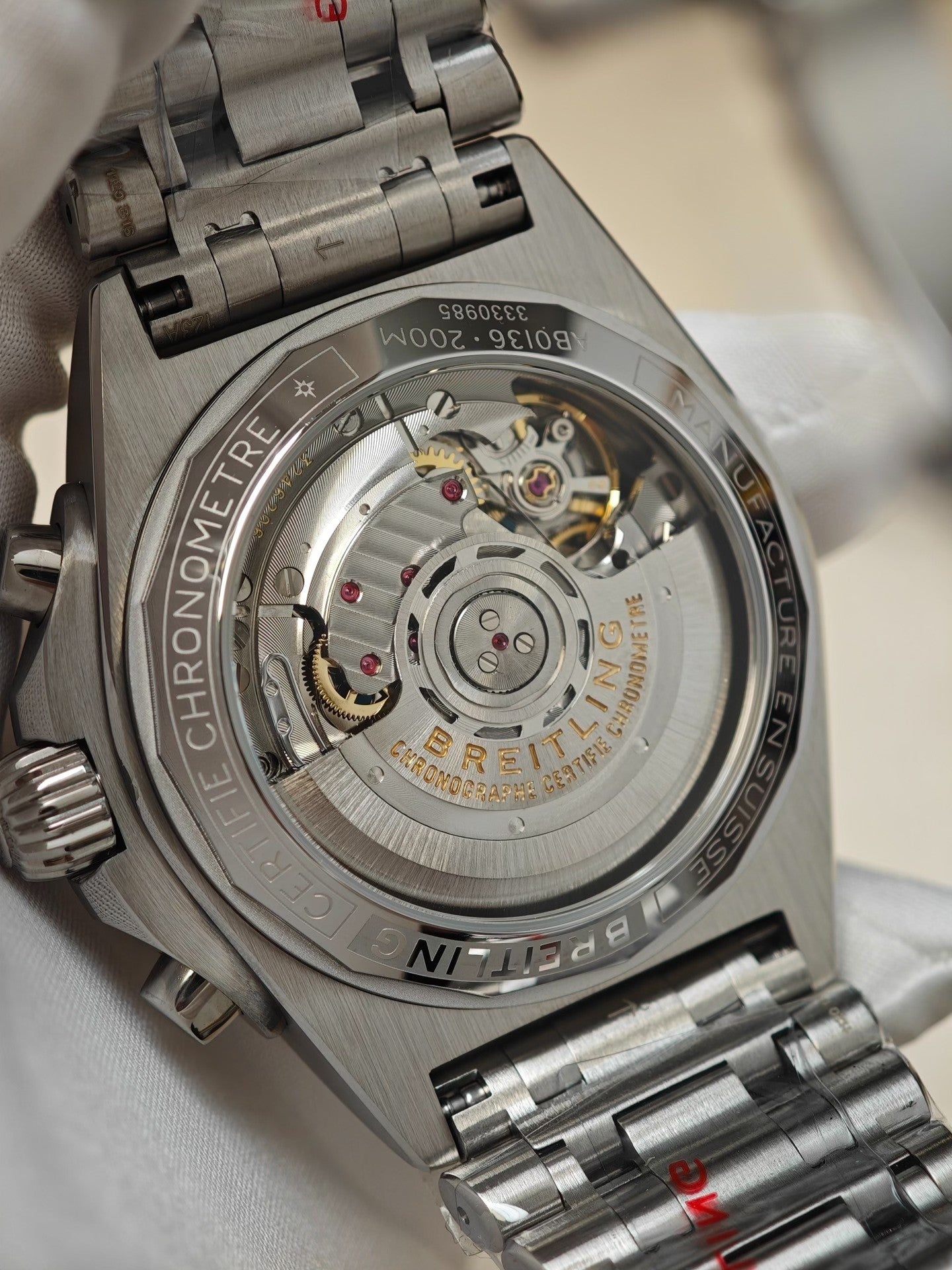 Breitling Chronomat B01 Blue Dial Chronograph