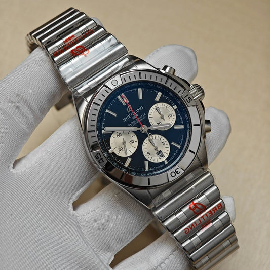 Breitling Chronomat B01 Blue Dial Chronograph