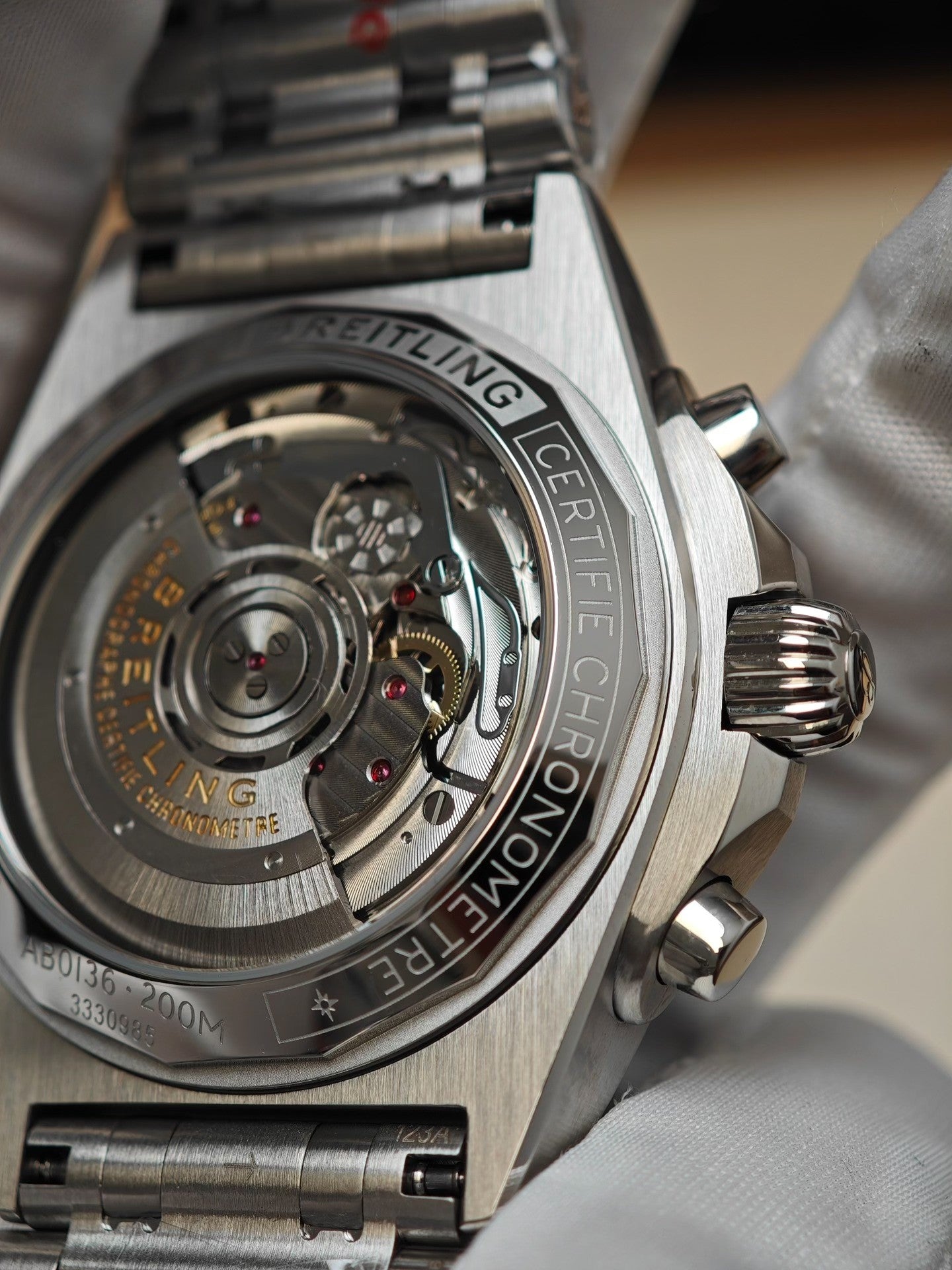 Breitling Chronomat B01 Blue Dial Chronograph