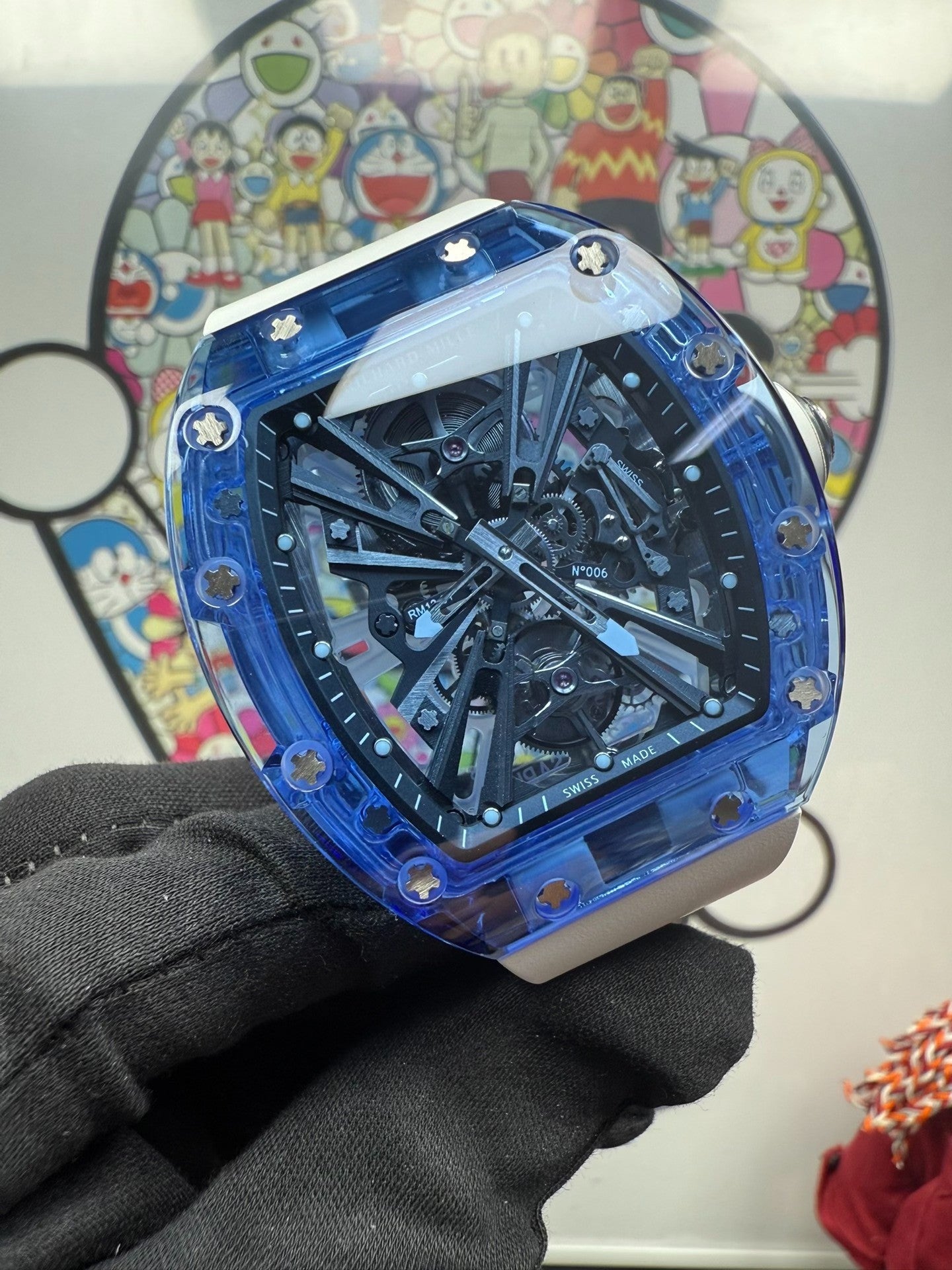 Richard Mille RM 12-01 Blue Sapphire Tourbillon