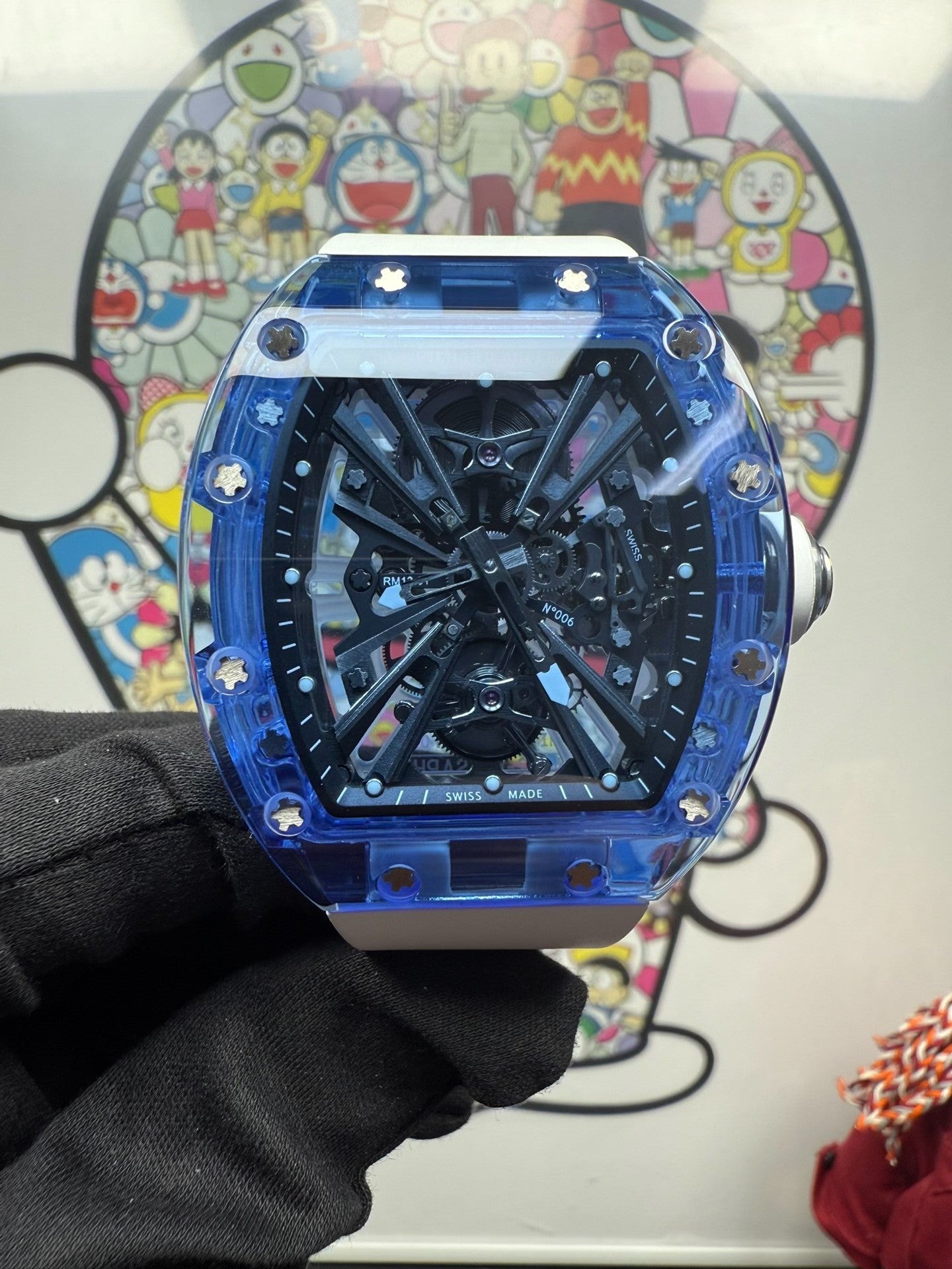 Richard Mille RM 12-01 Blue Sapphire Tourbillon