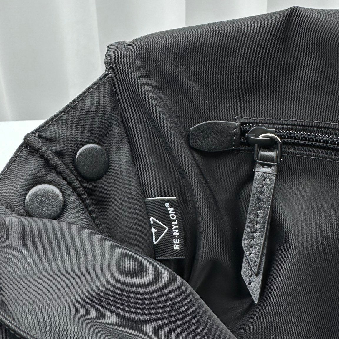 Prada Small Padded Re-Nylon Shoulder Bag – Black