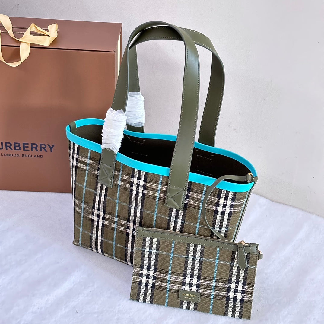 Burberry Murray Archive Beige Check Nylon Backpack