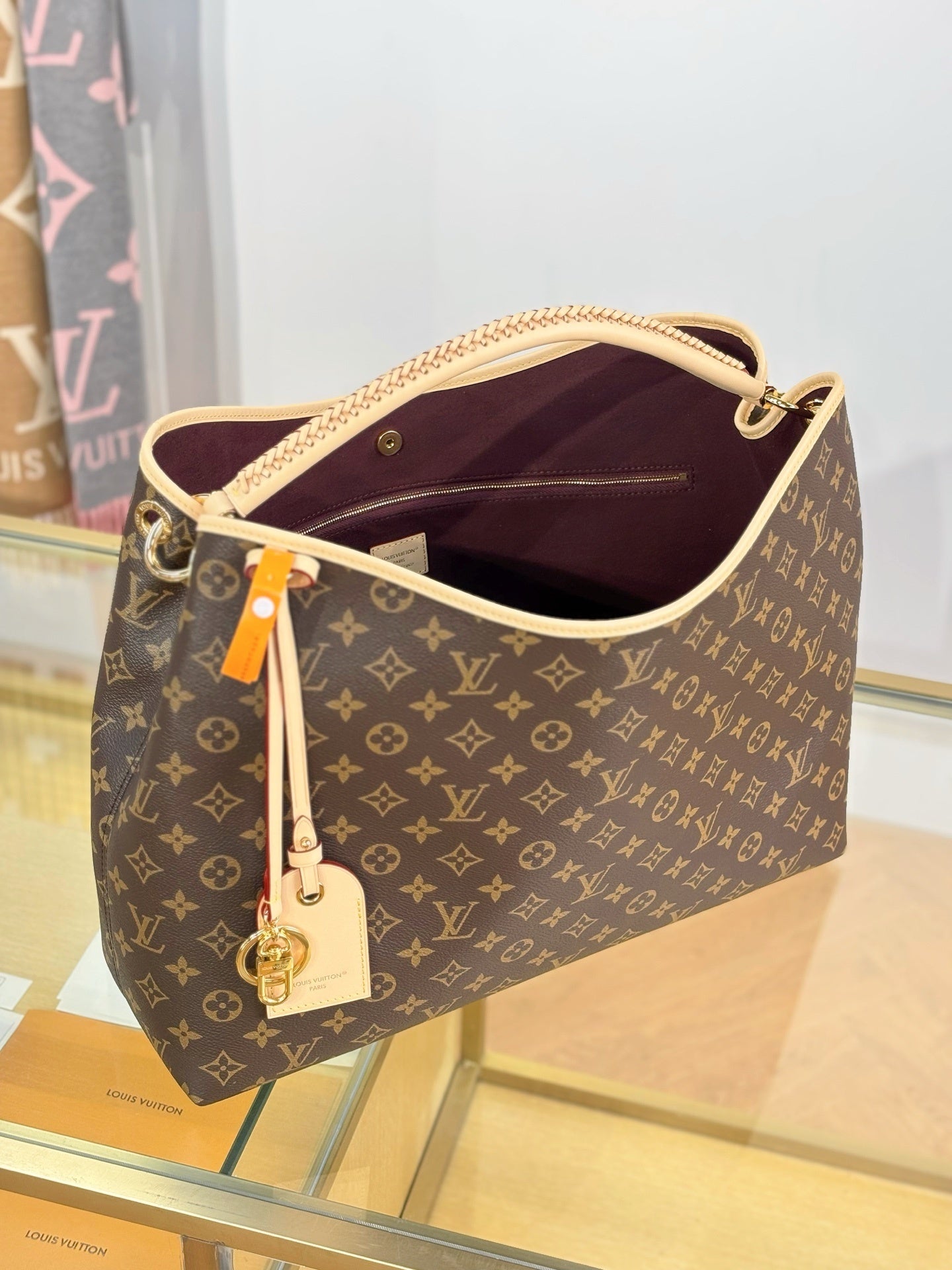 Louis Vuitton Again Handbag in Monogram Canvas