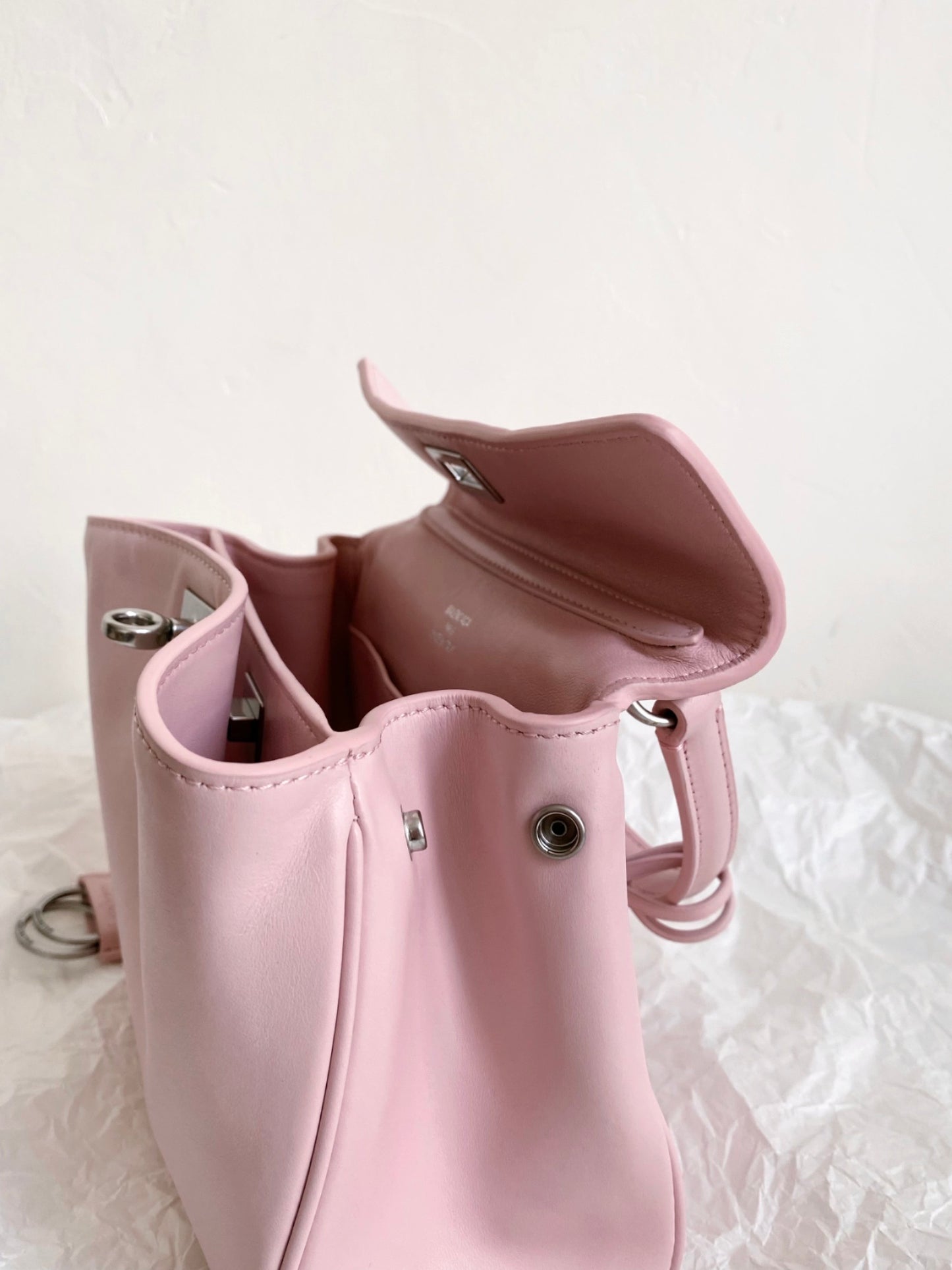 Balenciaga Rodeo Mini Suede Pink Bag