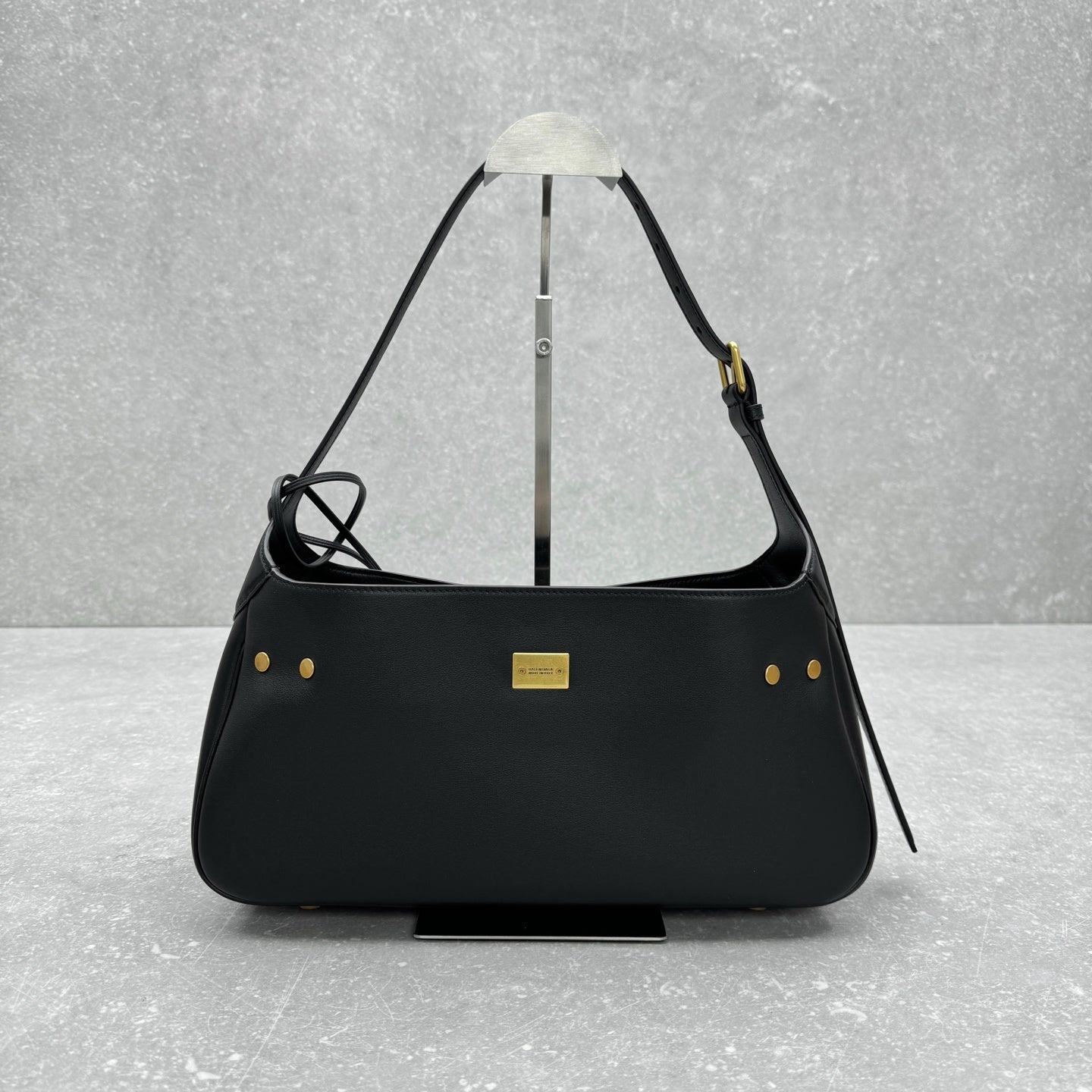Balenciaga Bel Air Small Black Leather Shoulder Bag