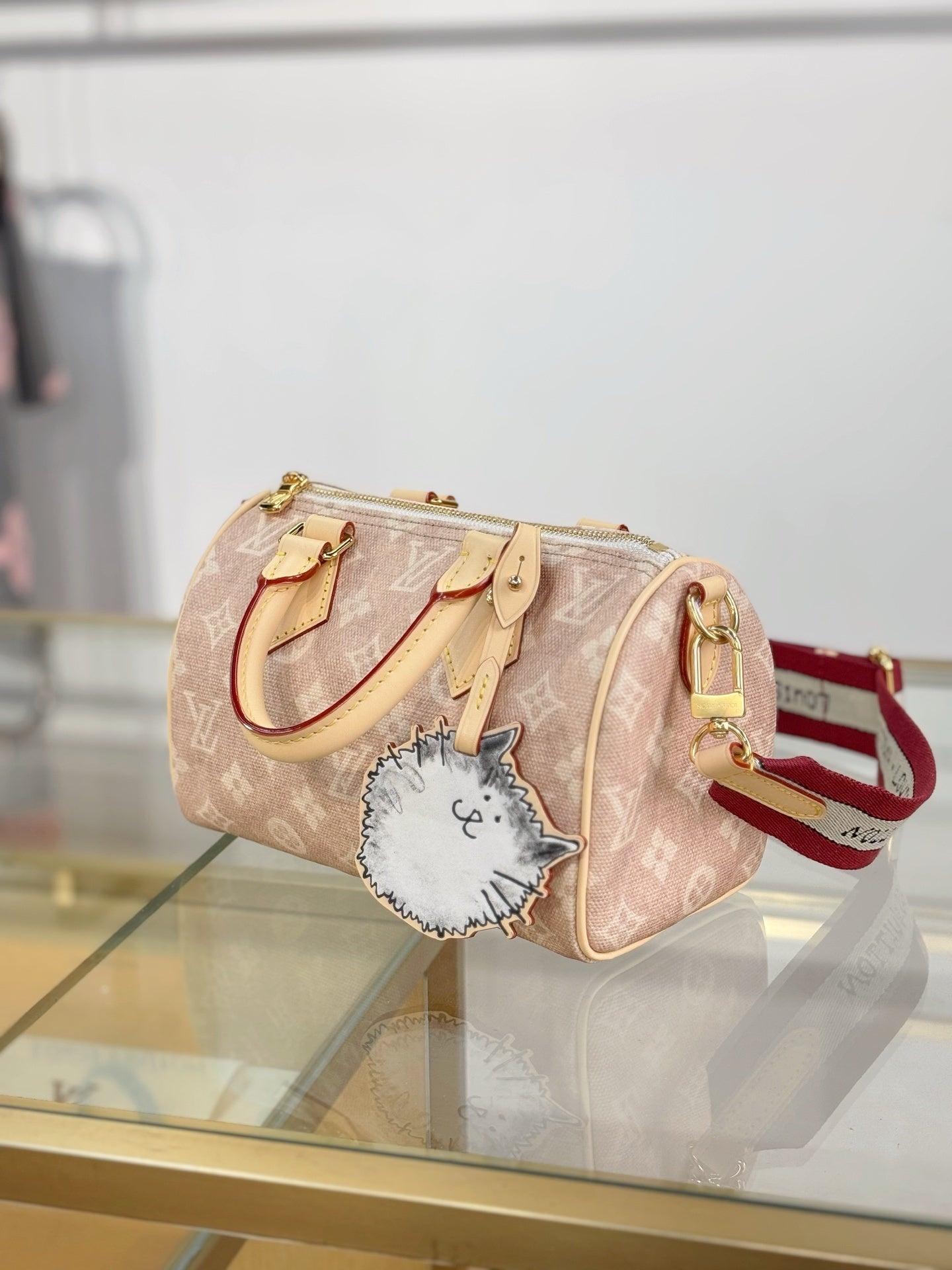 Louis Vuitton Speedy Bandoulière 20 – Monogram Canvas Handbag with Cowhide Leather & Signature Strap