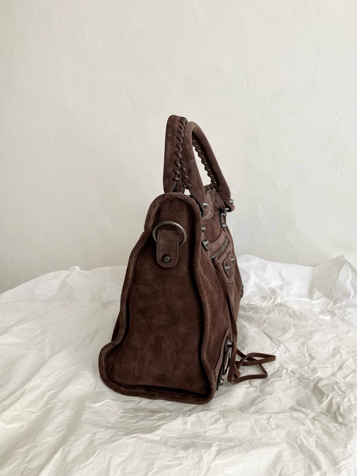 Balenciaga Le City Medium Leather Bag