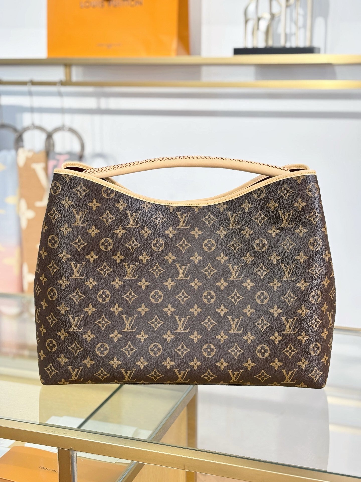 Louis Vuitton Again Handbag in Monogram Canvas