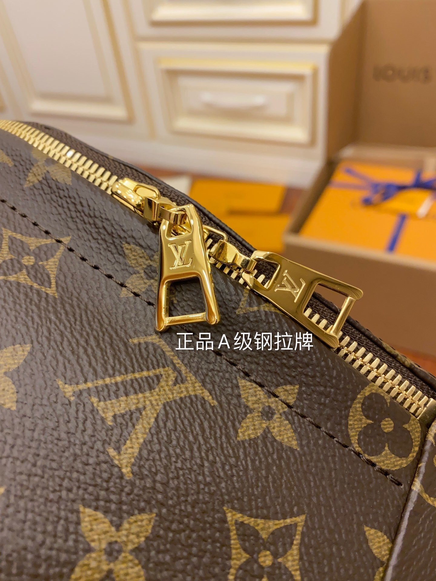 Louis Vuitton Monogram Black Palm Springs MM Backpack Luxury Designer Bag