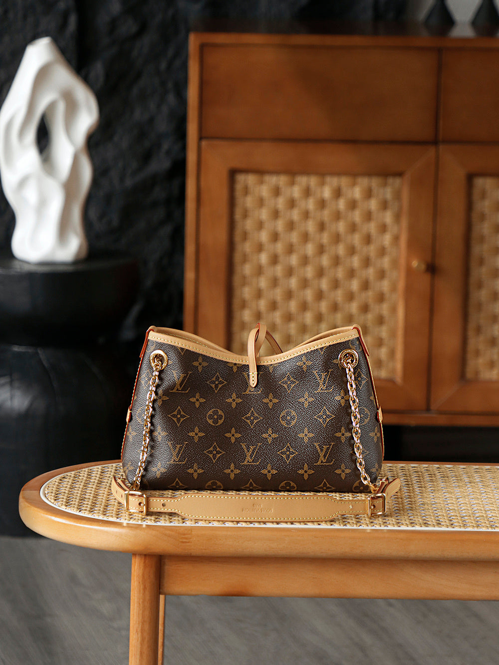 Louis Vuitton CarryAll BB Bag in Monogram Canvas