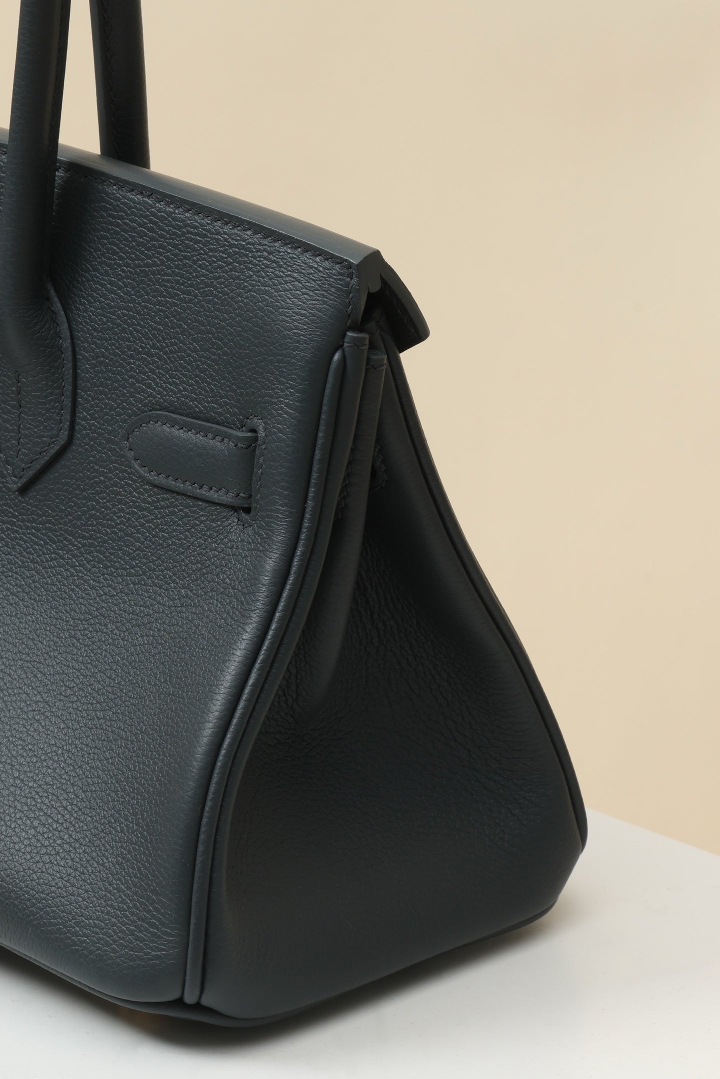 Hermès Birkin 30 Bleu Indigo Epsom Leather with Rose Gold Hardware