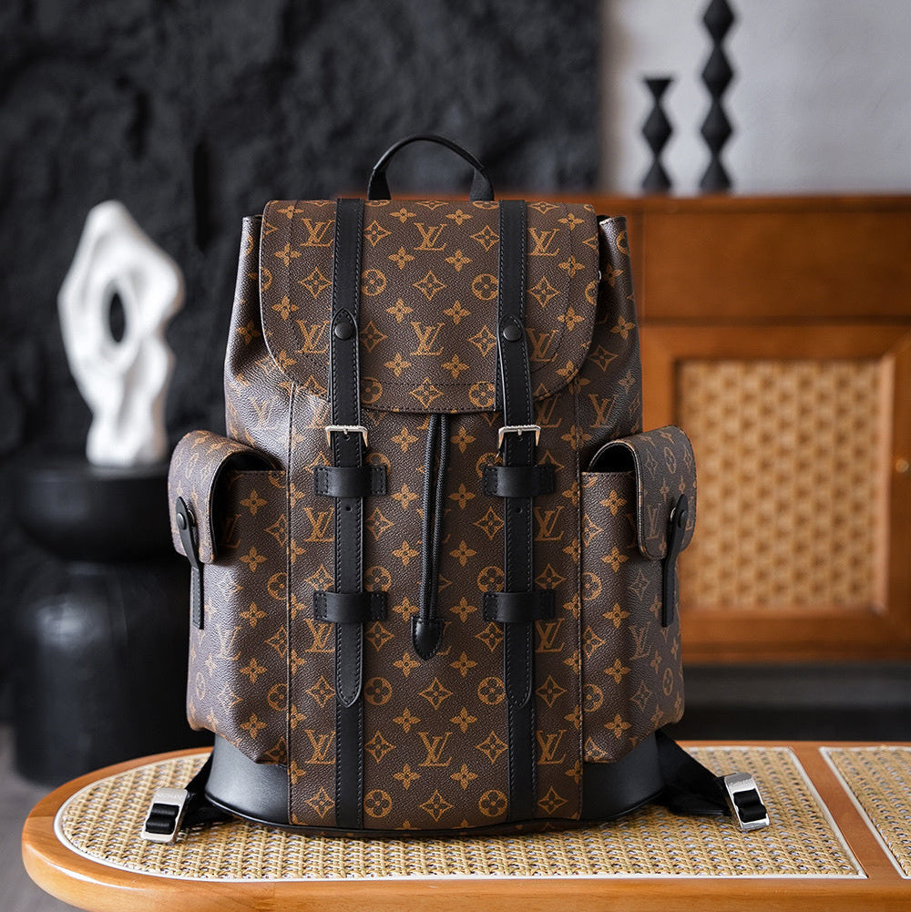 Louis Vuitton Christopher MM Backpack in Monogram Canvas