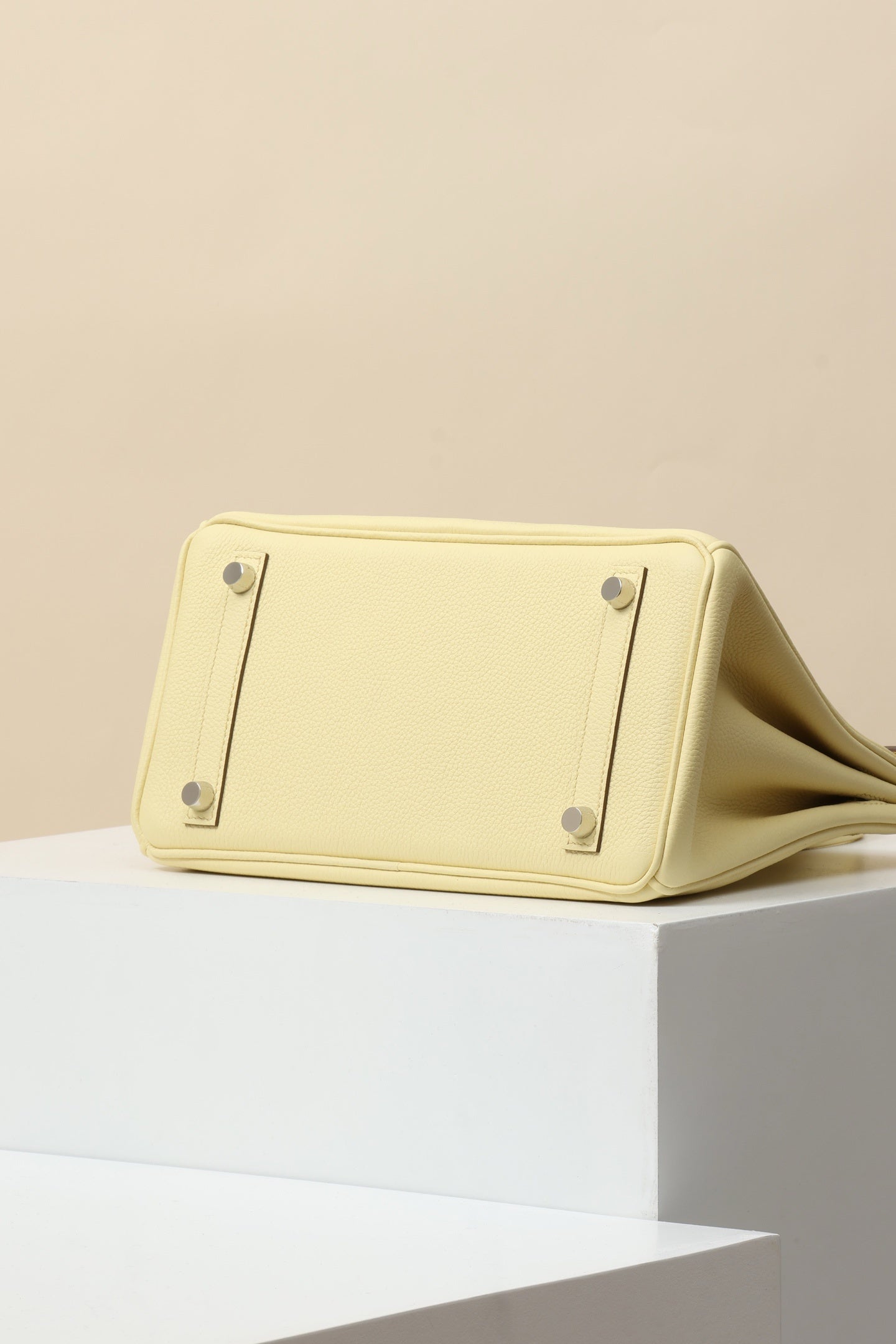 Hermès Birkin 25 Jaune Poussin – Elegant Luxury Yellow Designer Handbag