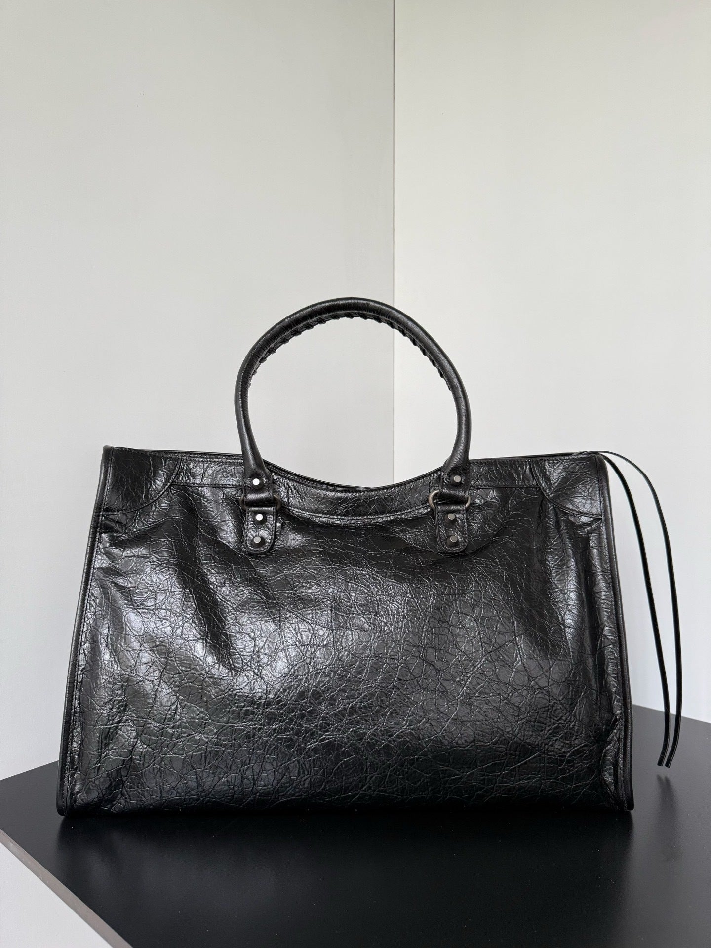 Balenciaga Le City Large Arena Lambskin Bag