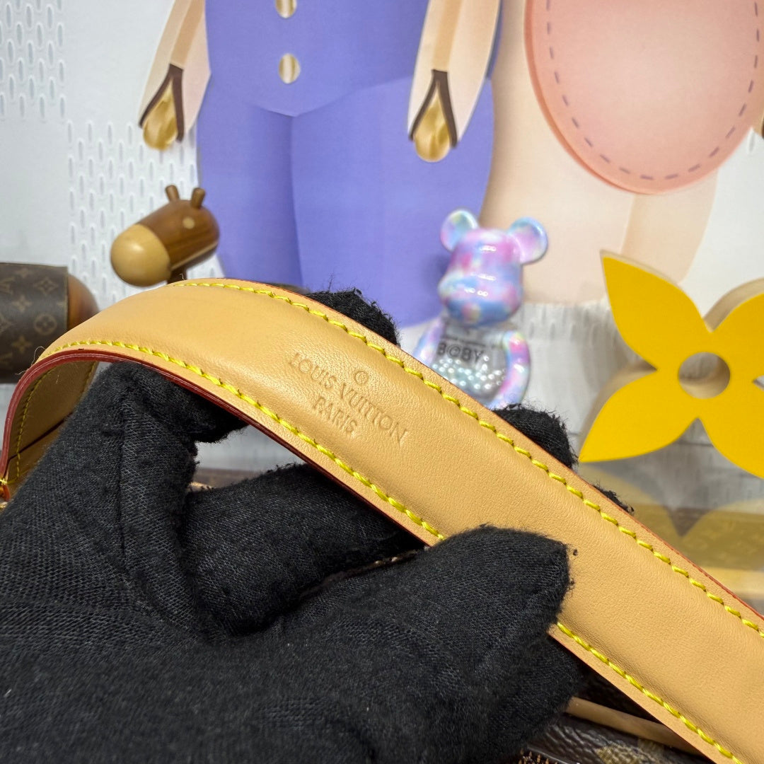 Louis Vuitton x NIGO Nil Messenger Bag in Giant Damier & Monogram Canvas