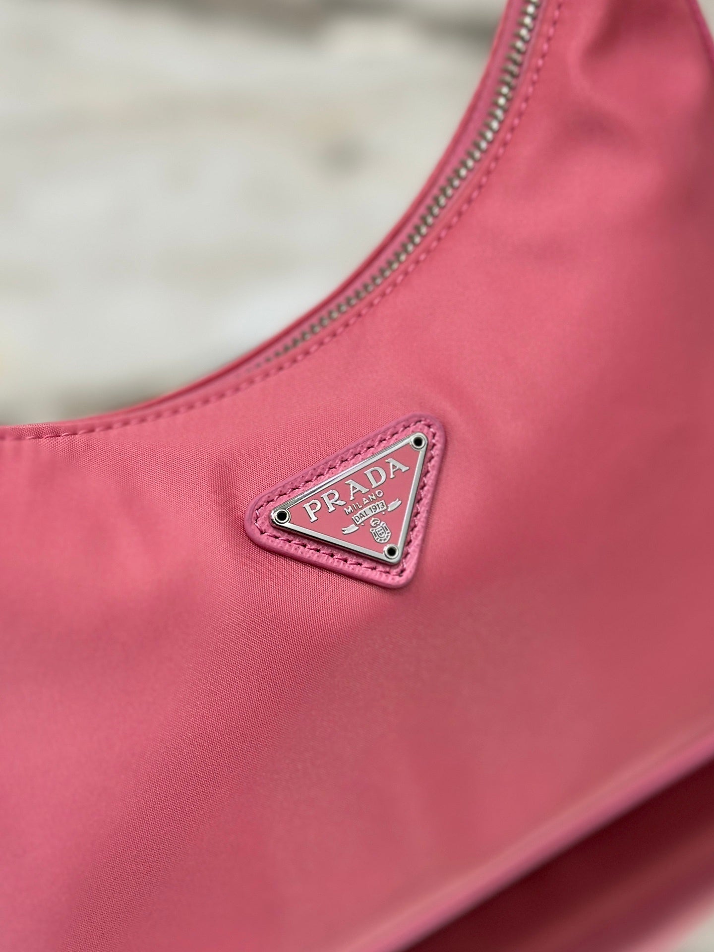 Prada Re-Edition 2005 Re-Nylon Shoulder Bag – Pink