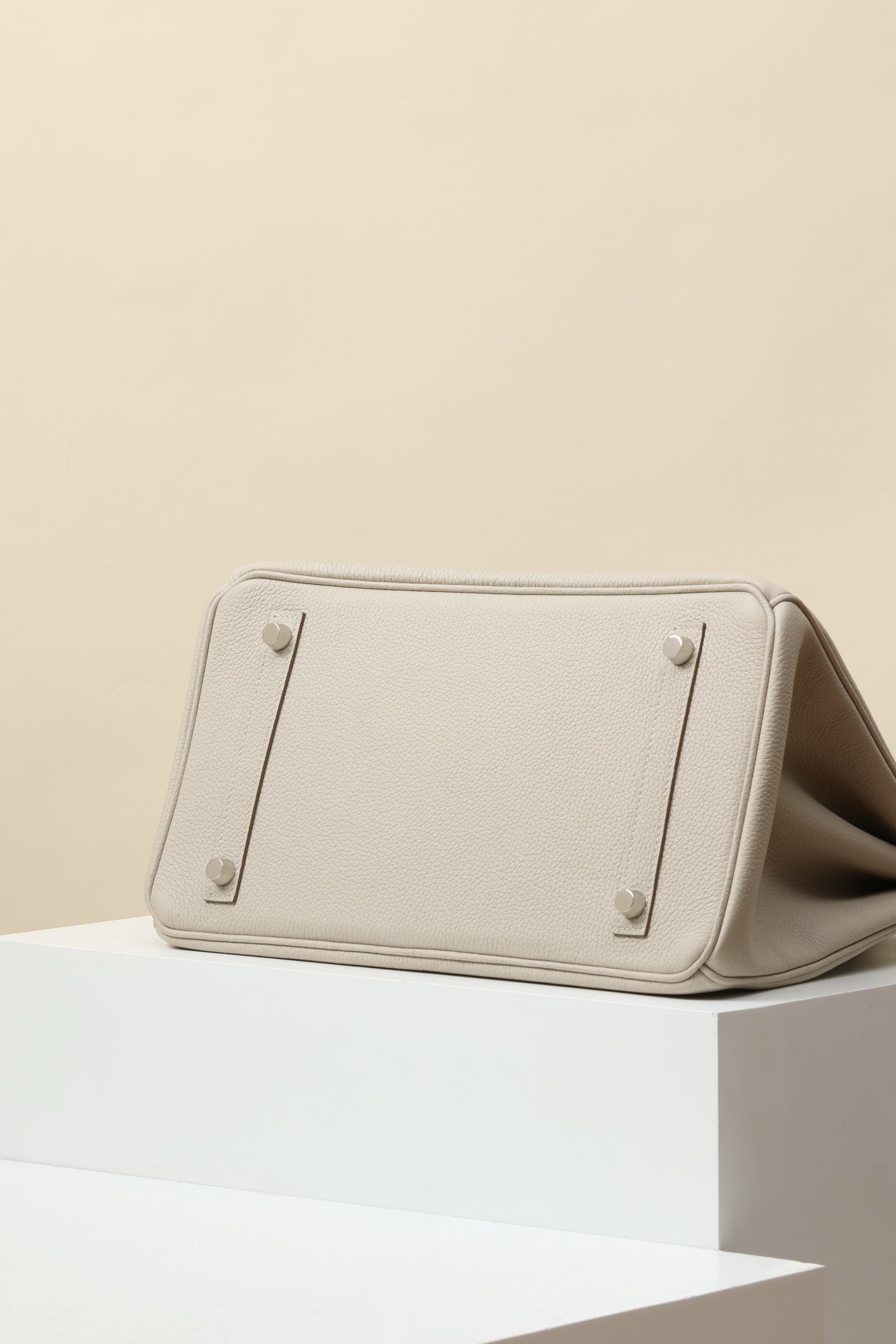 Hermès Birkin Craie White Gold Hardware