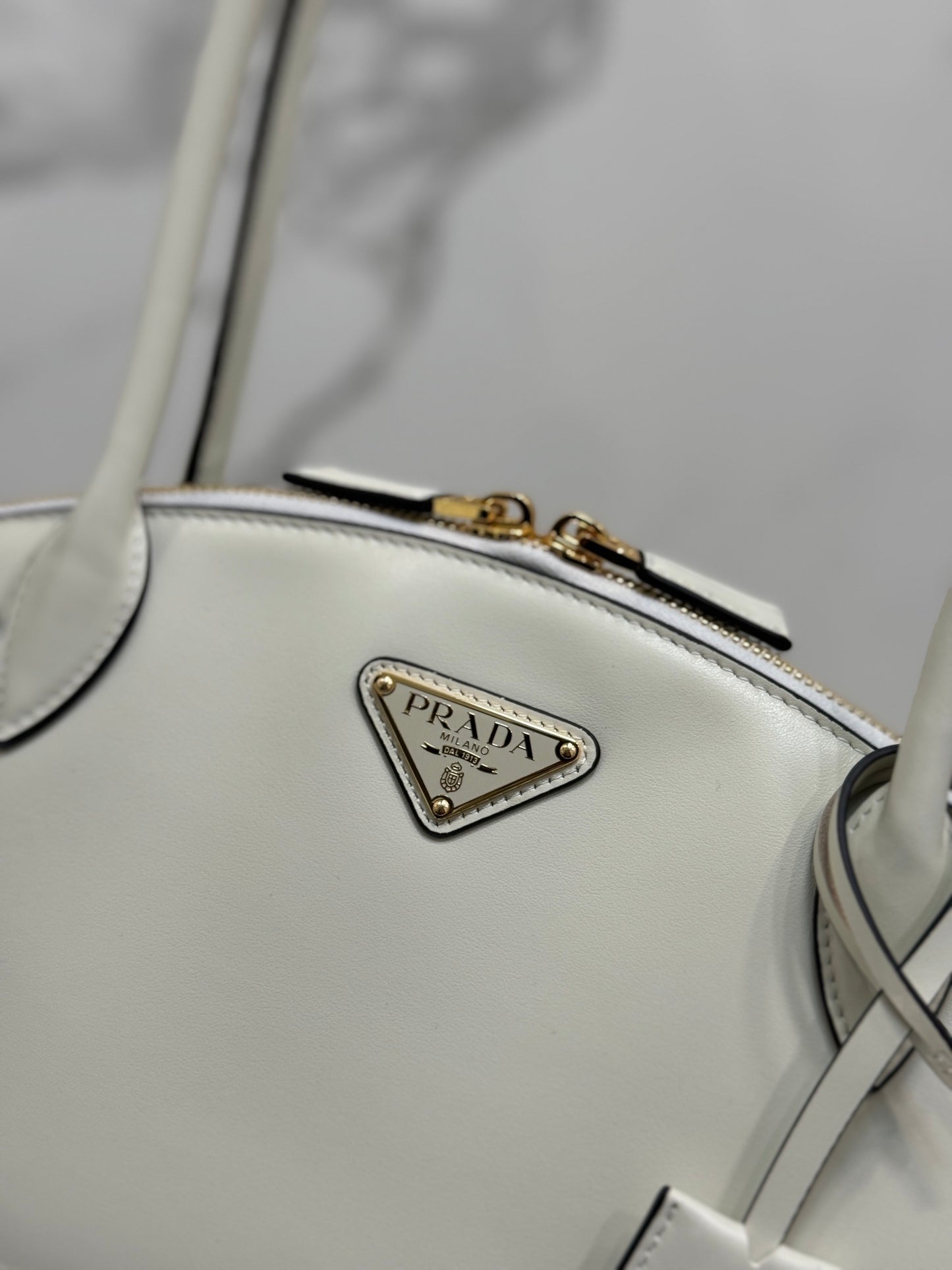 Prada Triangle City Calf Small Shoulder Bag