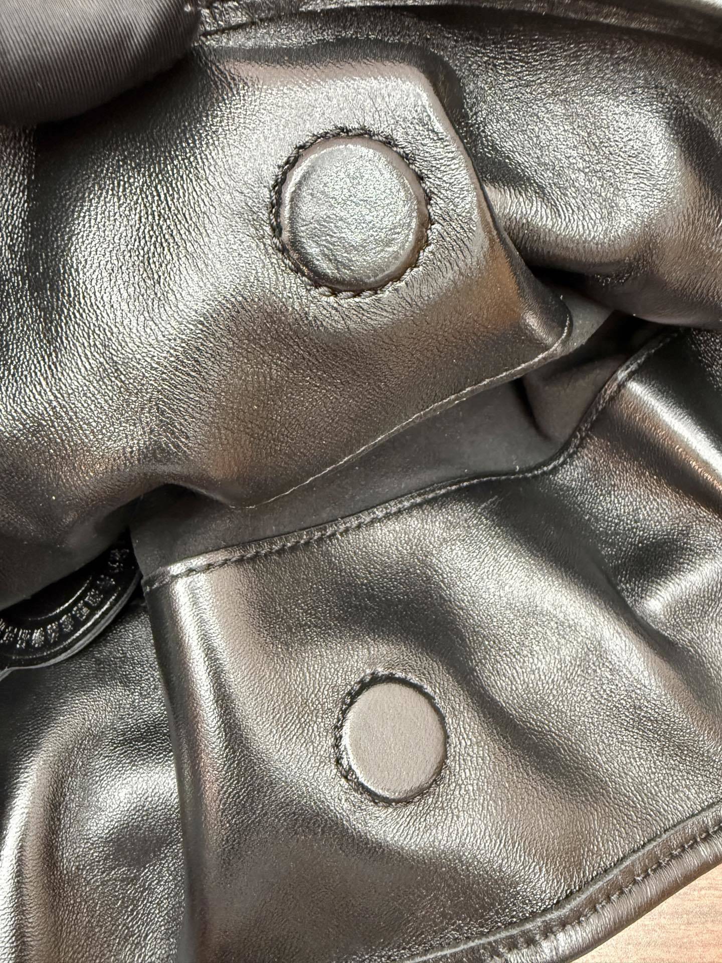 Louis Vuitton Off Duty Vibe MM Bag in Black Lamb Leather