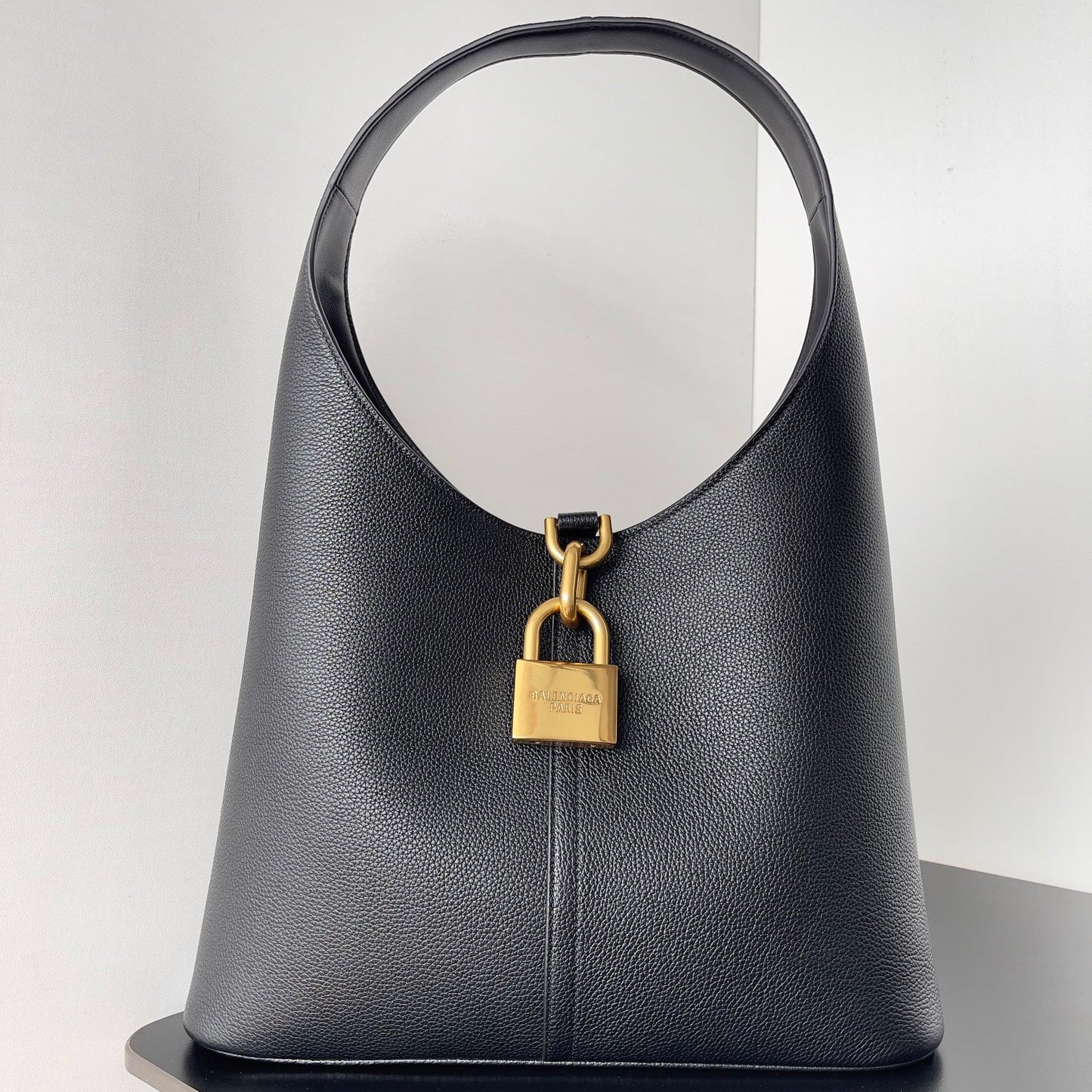 Balenciaga Locker Hobo Bag Luxury Leather Handbag