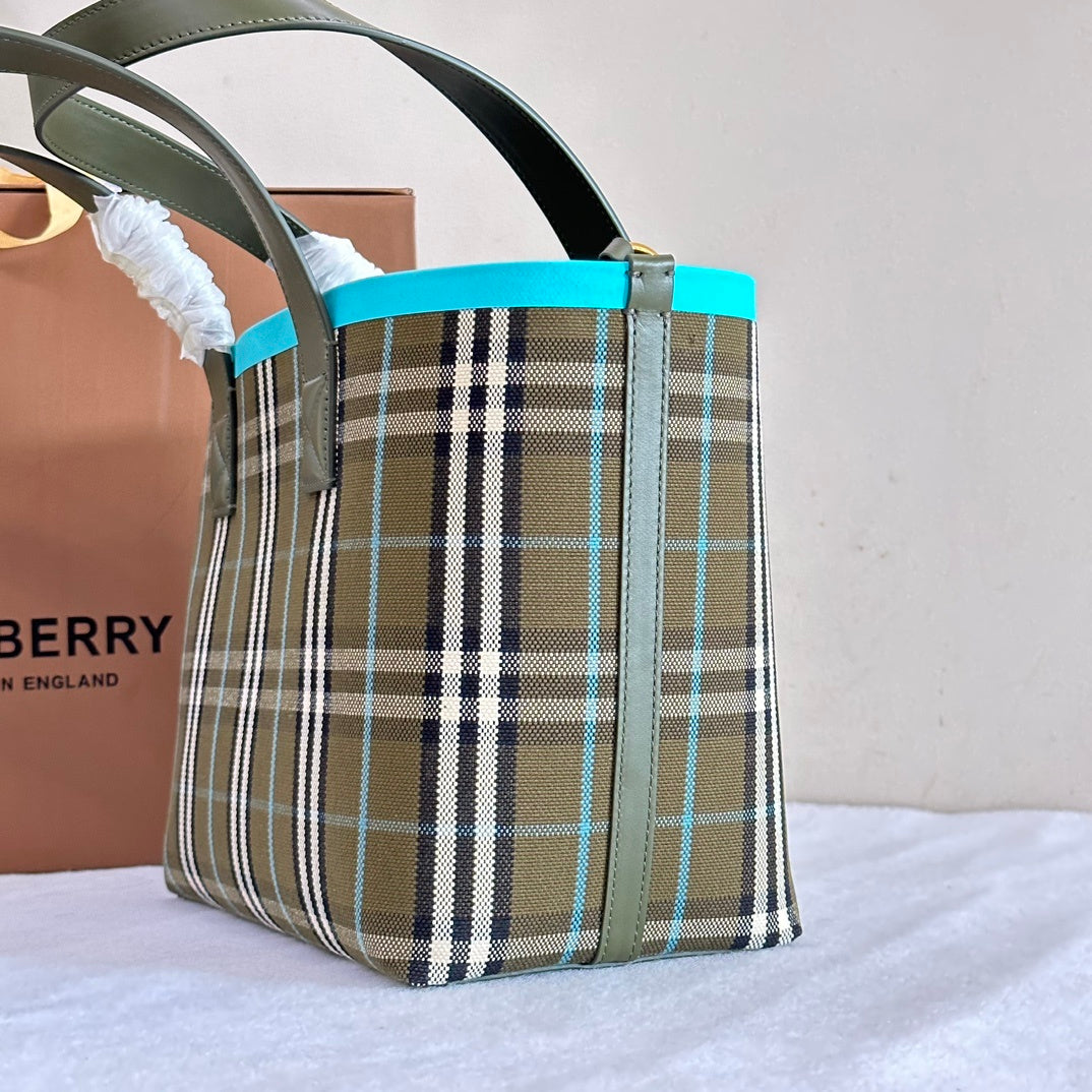Burberry Murray Archive Beige Check Nylon Backpack