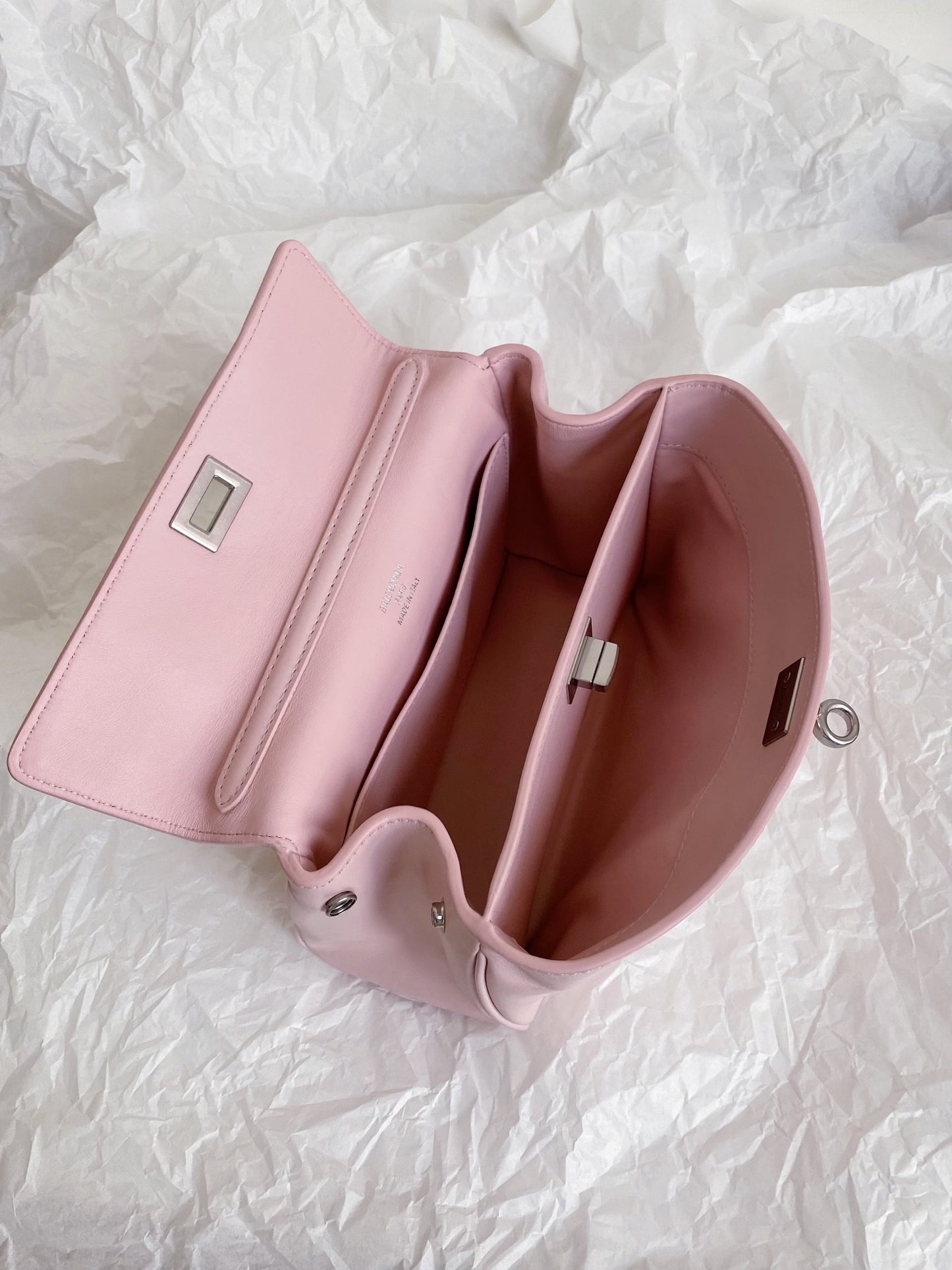 Balenciaga Rodeo Mini Suede Pink Bag