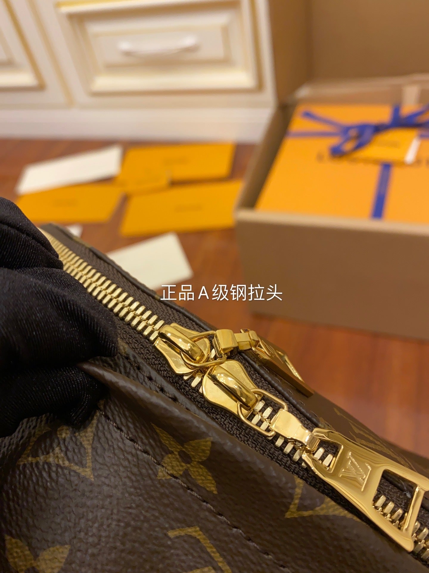 Louis Vuitton Monogram Black Palm Springs MM Backpack Luxury Designer Bag