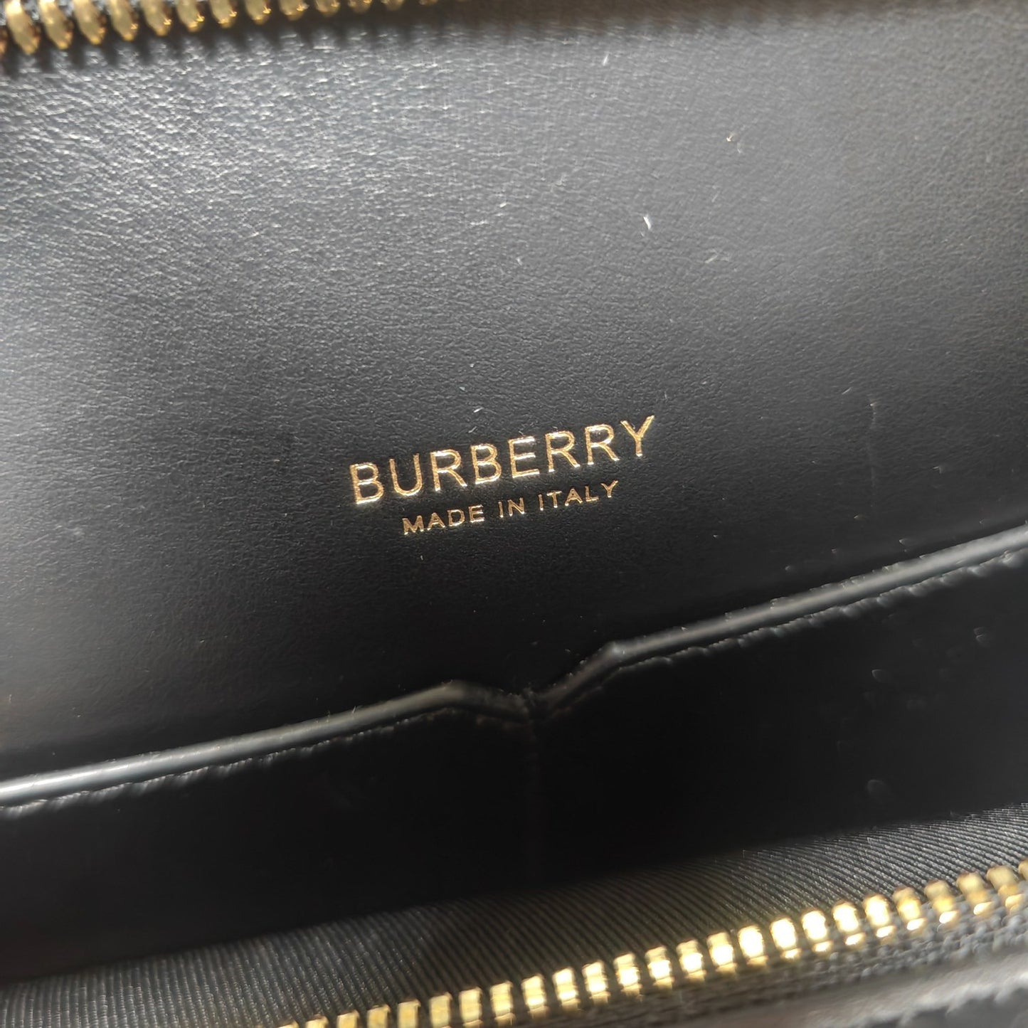 Burberry Women's Medium Catherine Check Leather Top Handle Bag