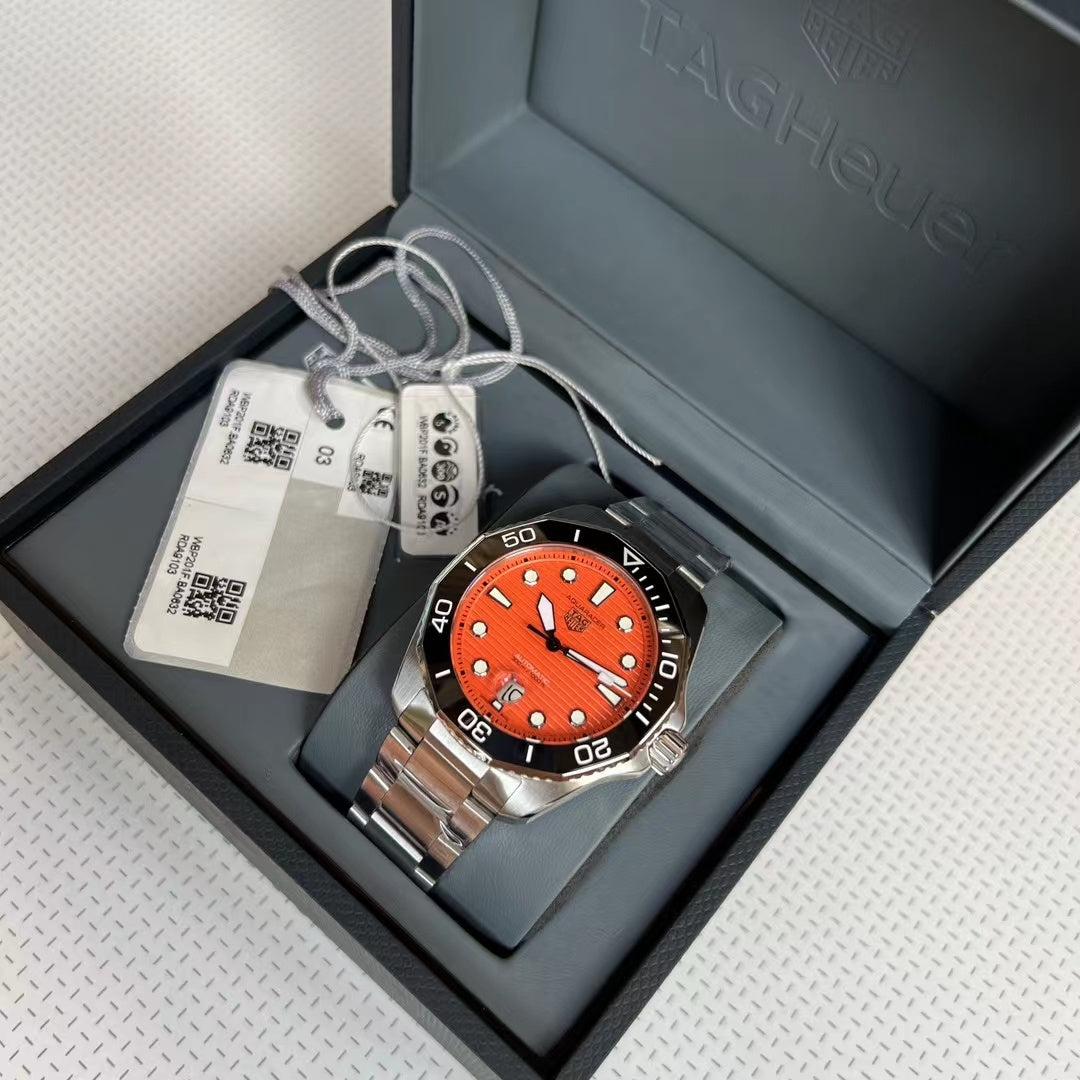 TAG Heuer Aquaracer Professional 300 Orange Diver Watch