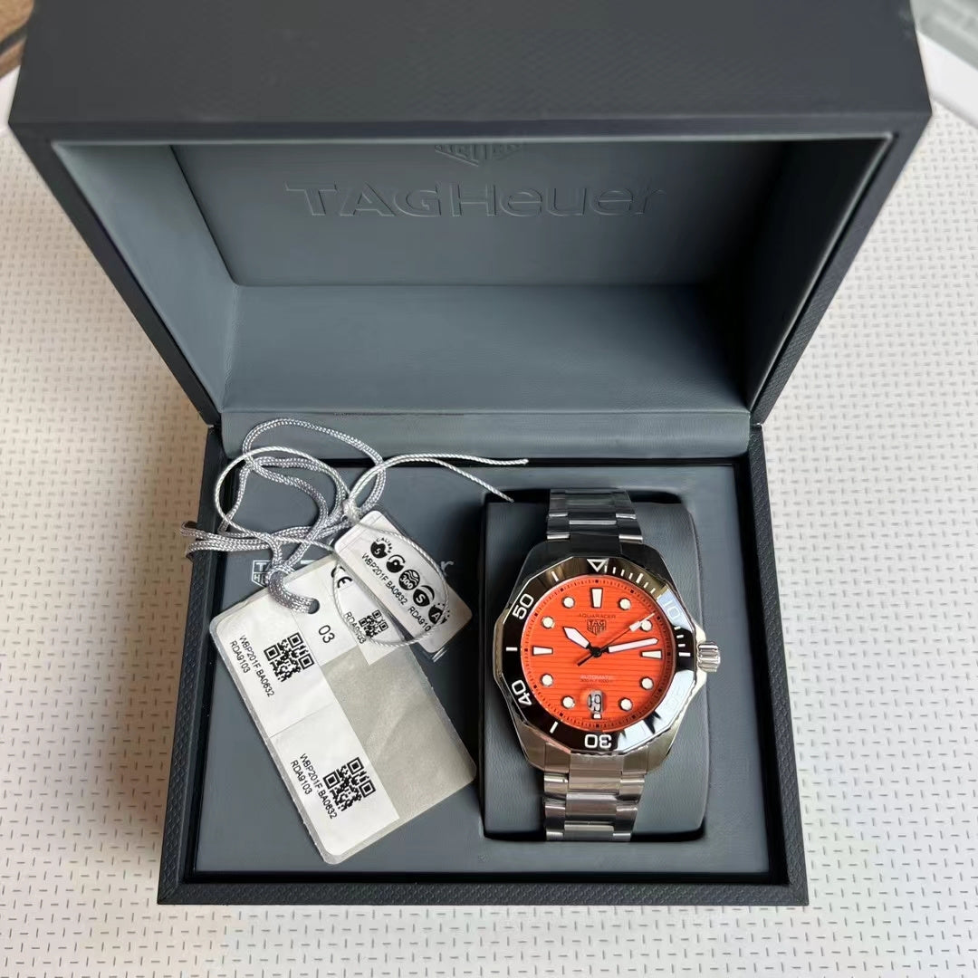 TAG Heuer Aquaracer Professional 300 Orange Diver Watch