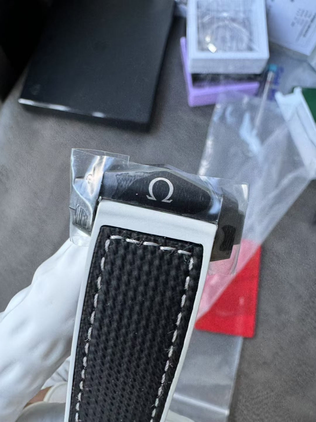 Omega Seamaster Planet Ocean Worldtimer 45.5mm Black Ceramic with Black Rubber Strap