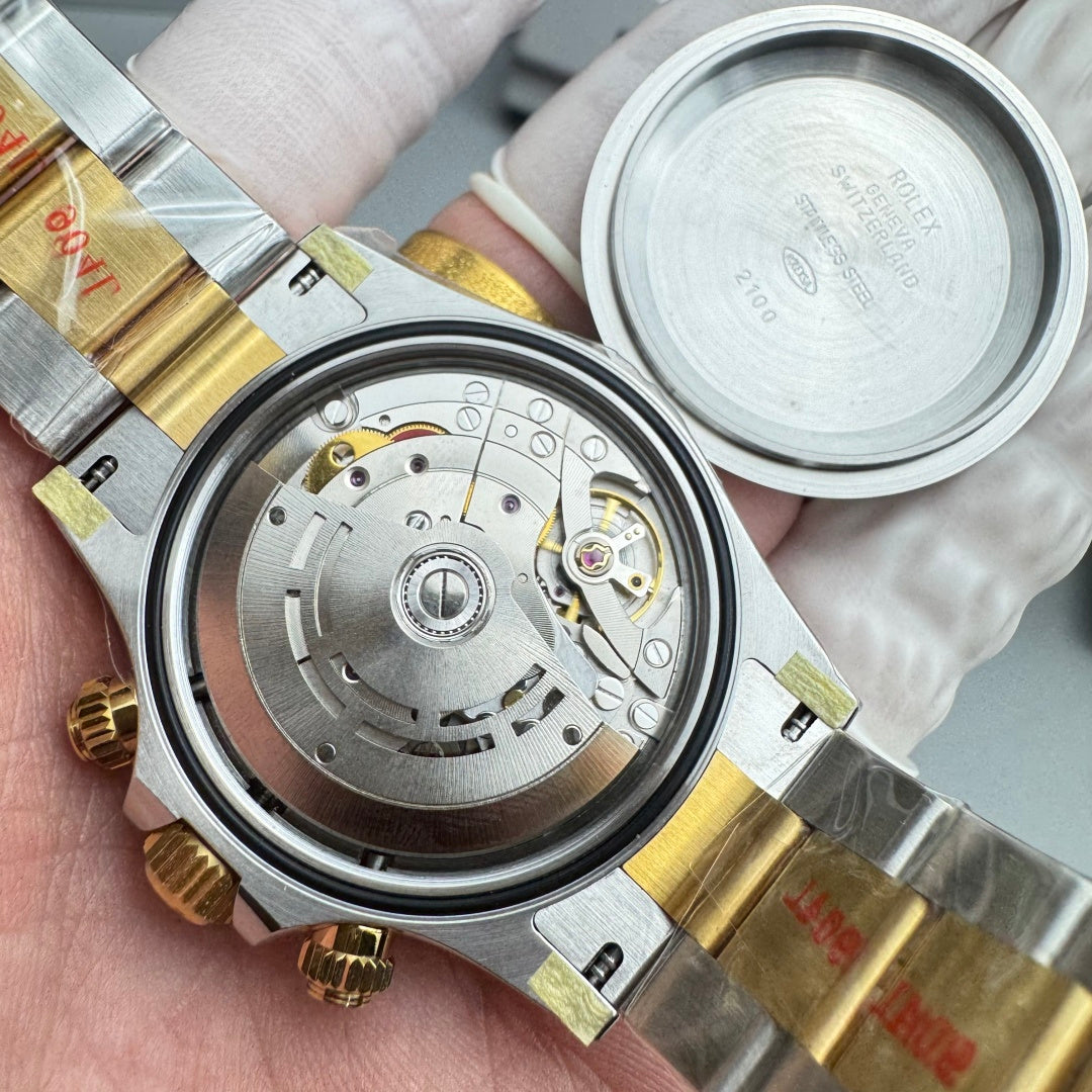 Rolex Cosmograph Daytona Two-Tone Diamond Bezel Watch