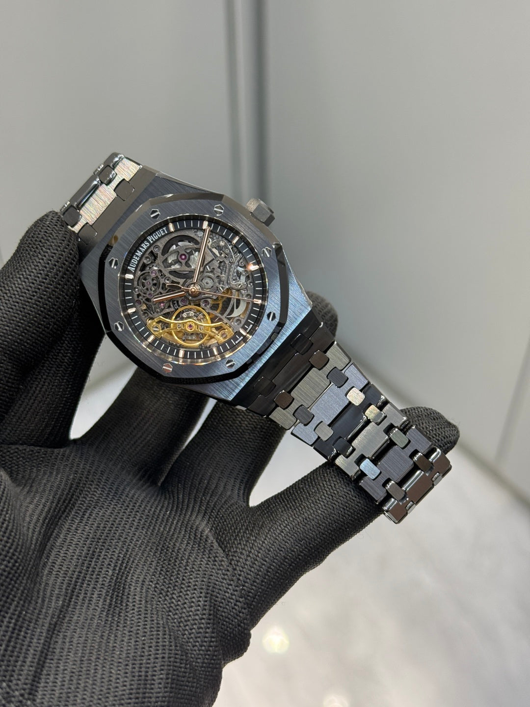 Audemars Piguet Royal Oak Openworked Black Ceramic Watch