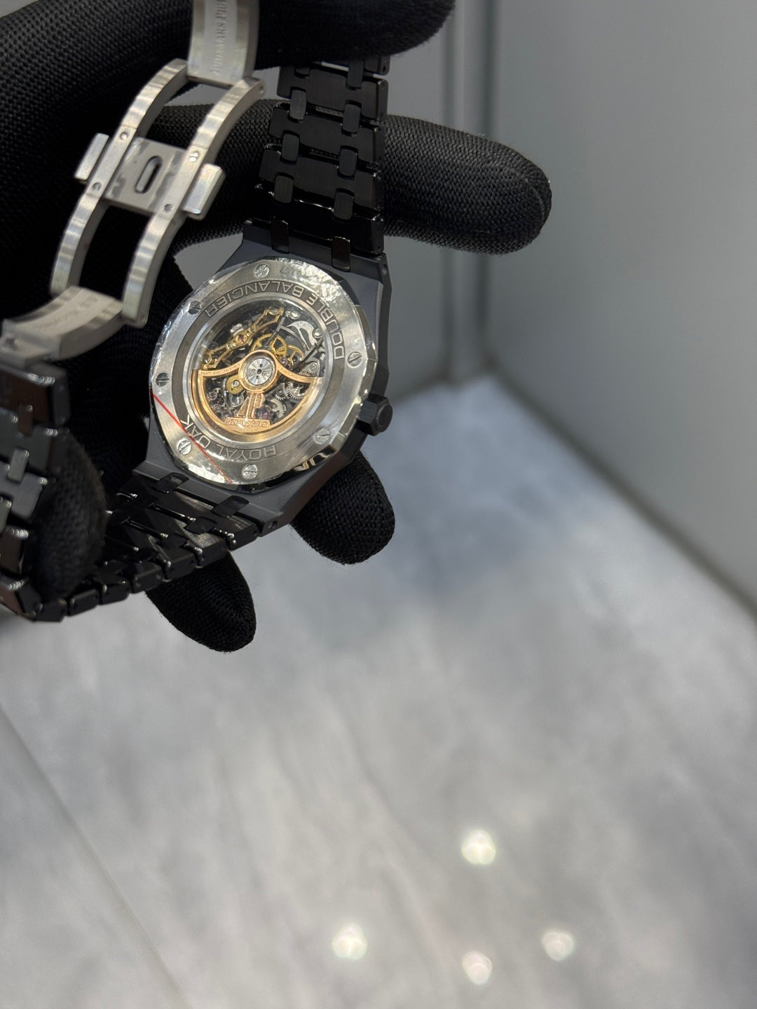 Audemars Piguet Royal Oak Openworked Black Ceramic Watch