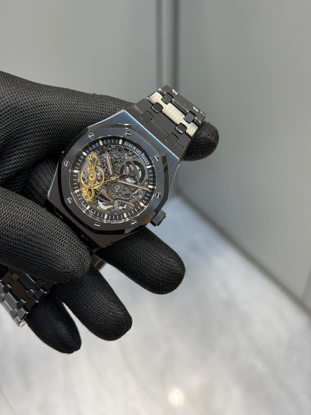 Audemars Piguet Royal Oak Openworked Black Ceramic Watch