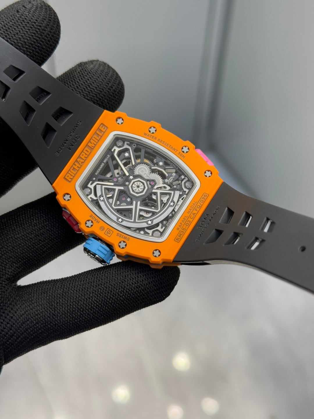 Richard Mille RM 35-03 Rafael Nadal Orange Quartz TPT