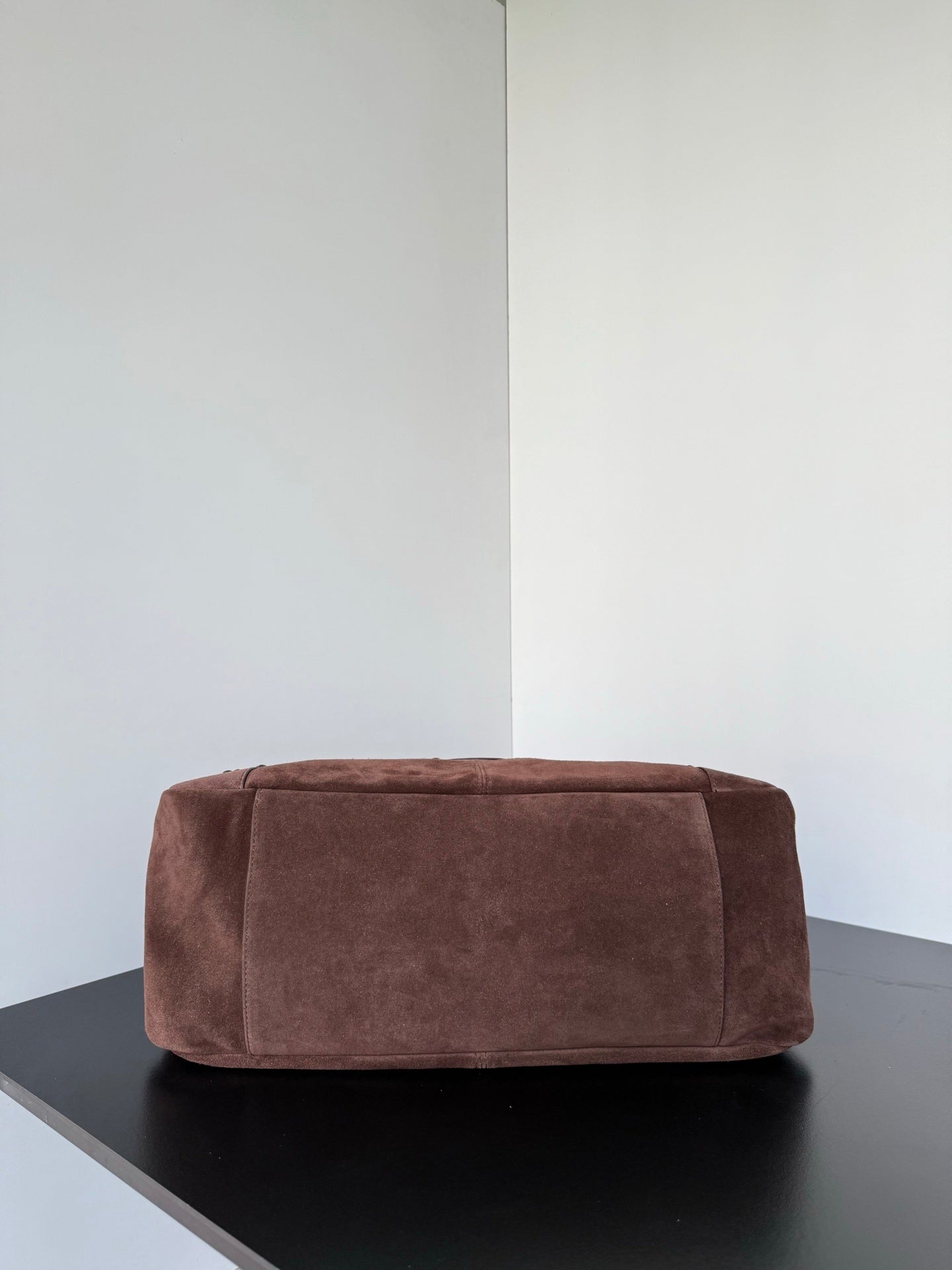 Balenciaga Le City Hobo Brown Suede Bag